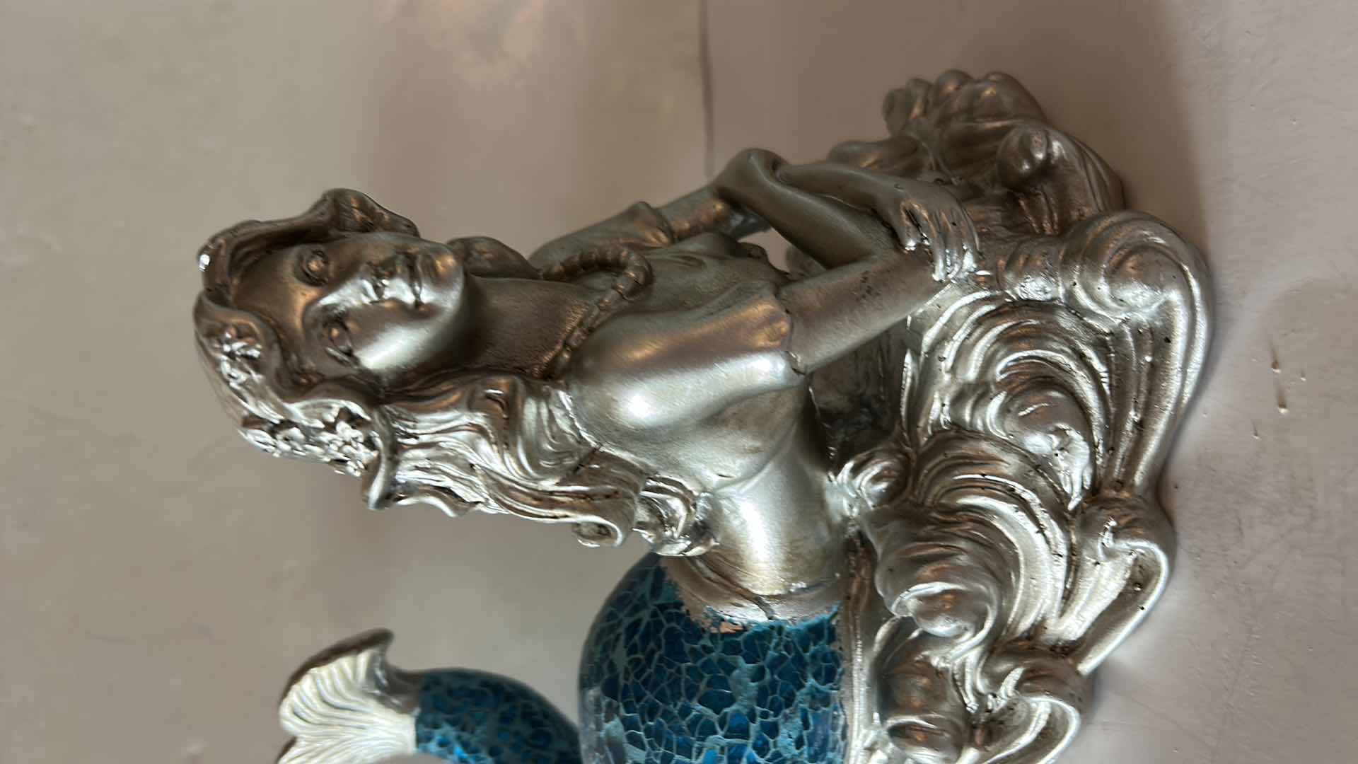Photo 1 of RESIN MERMAID SCULPTURE FIGURINE