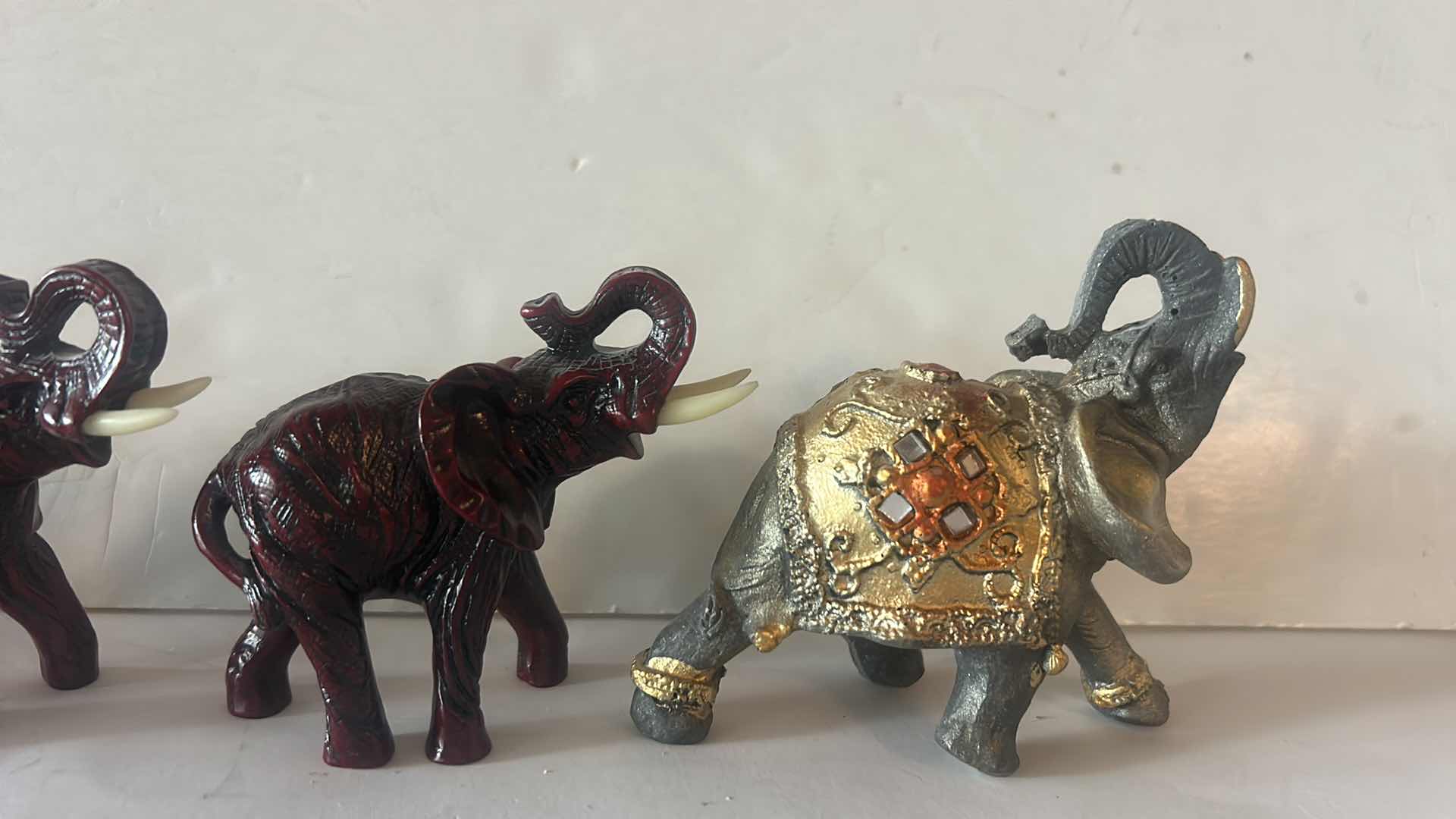 Photo 1 of 6 PC ELEPHANT DECOR, TALLEST, 4“