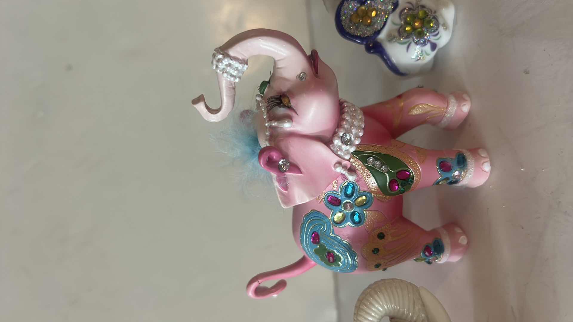 Photo 1 of 4 - MINI ELEPHANT FIGURINES ( TALLEST H4”)
