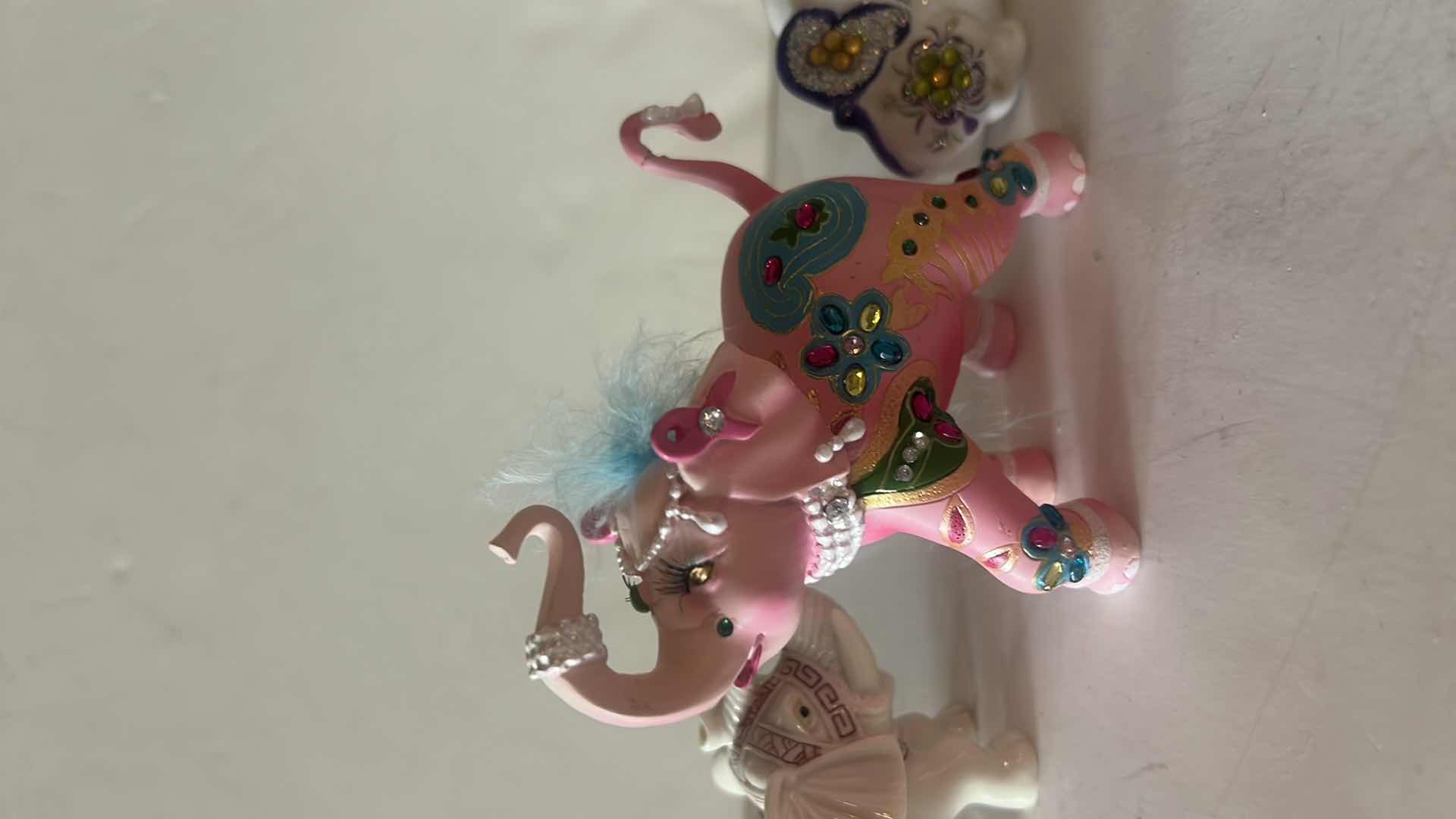 Photo 1 of 4 - MINI ELEPHANT FIGURINES ( TALLEST H4”)