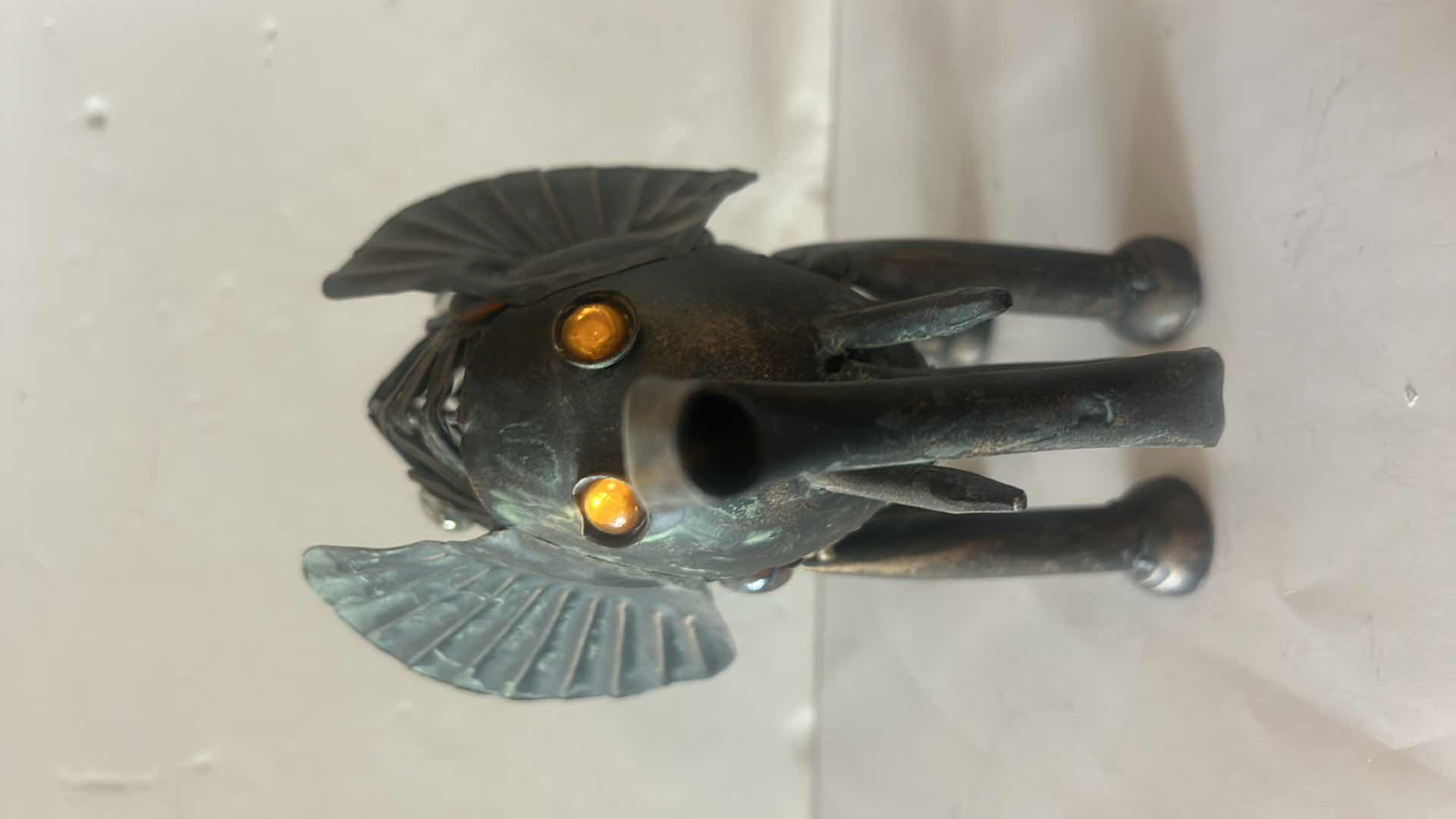 Photo 1 of 2 ELEPHANT FIGURINES (TALLEST H9.5”)