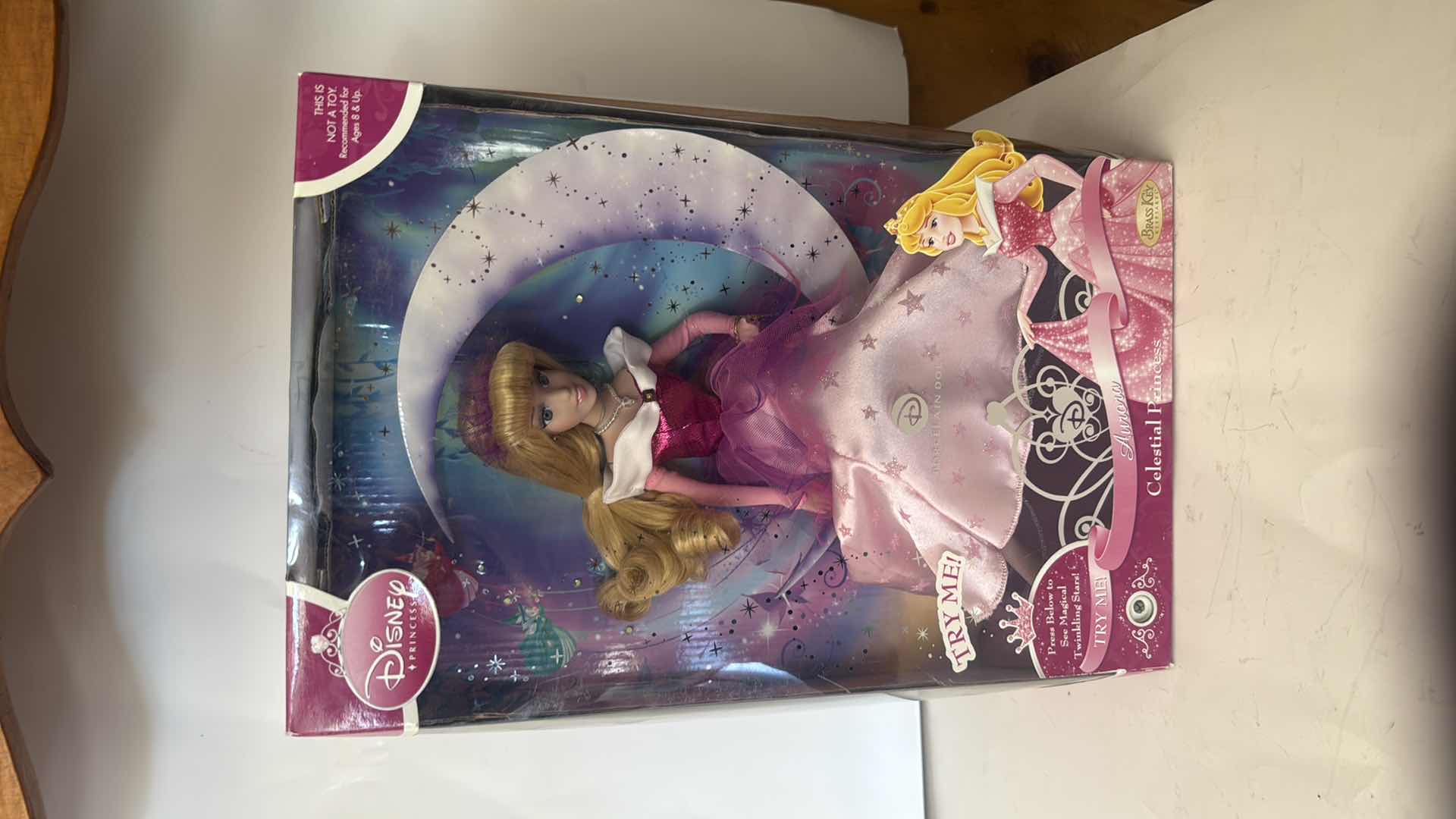 Photo 1 of NIB DISNEY PRINCESS AURORA PORCELAIN DOLL