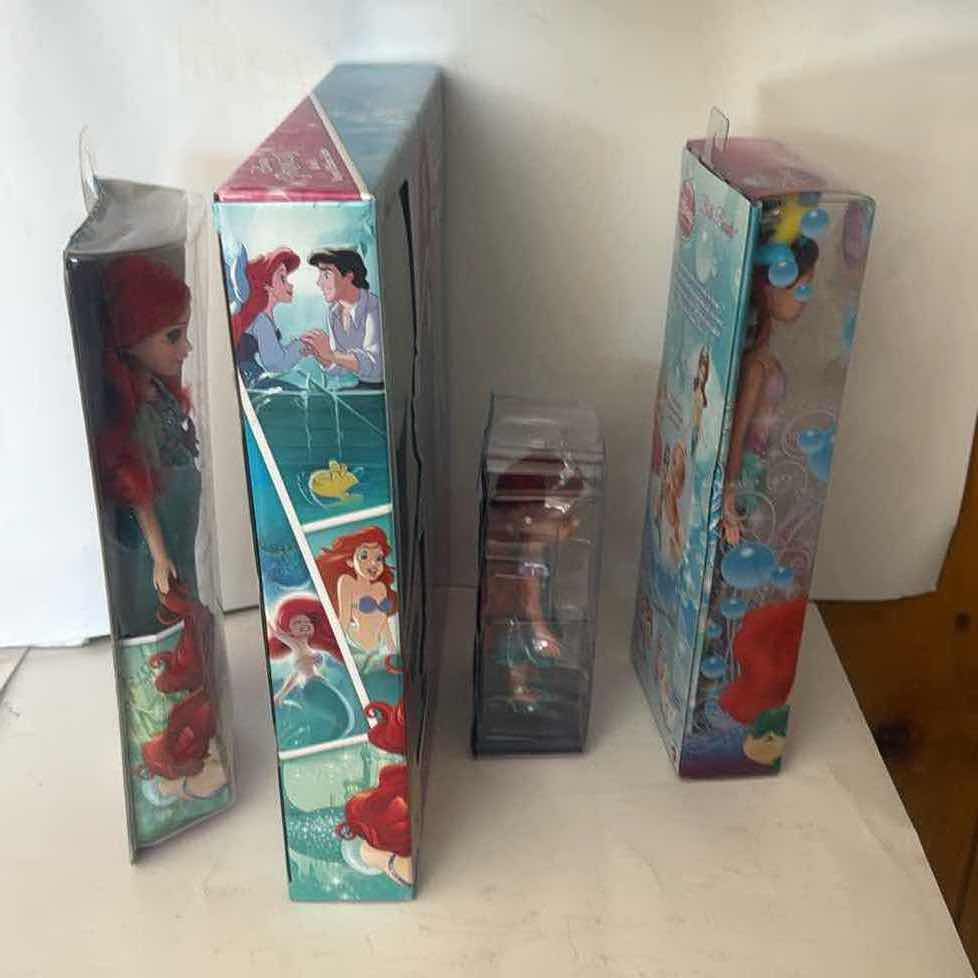Photo 1 of 4- NIB DISNEY ATIEL PRINCESS DOLLS