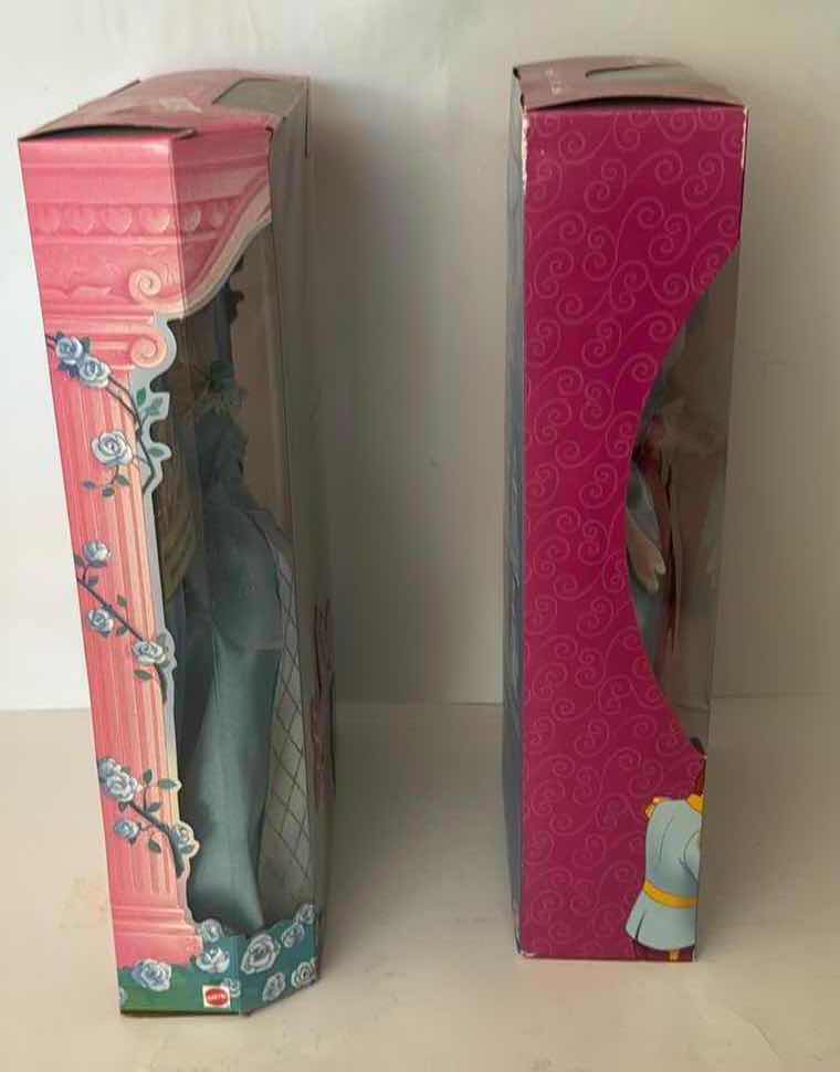 Photo 1 of 2- NIB SLEEPING BEAUTY & CINDERELLA DOLLS