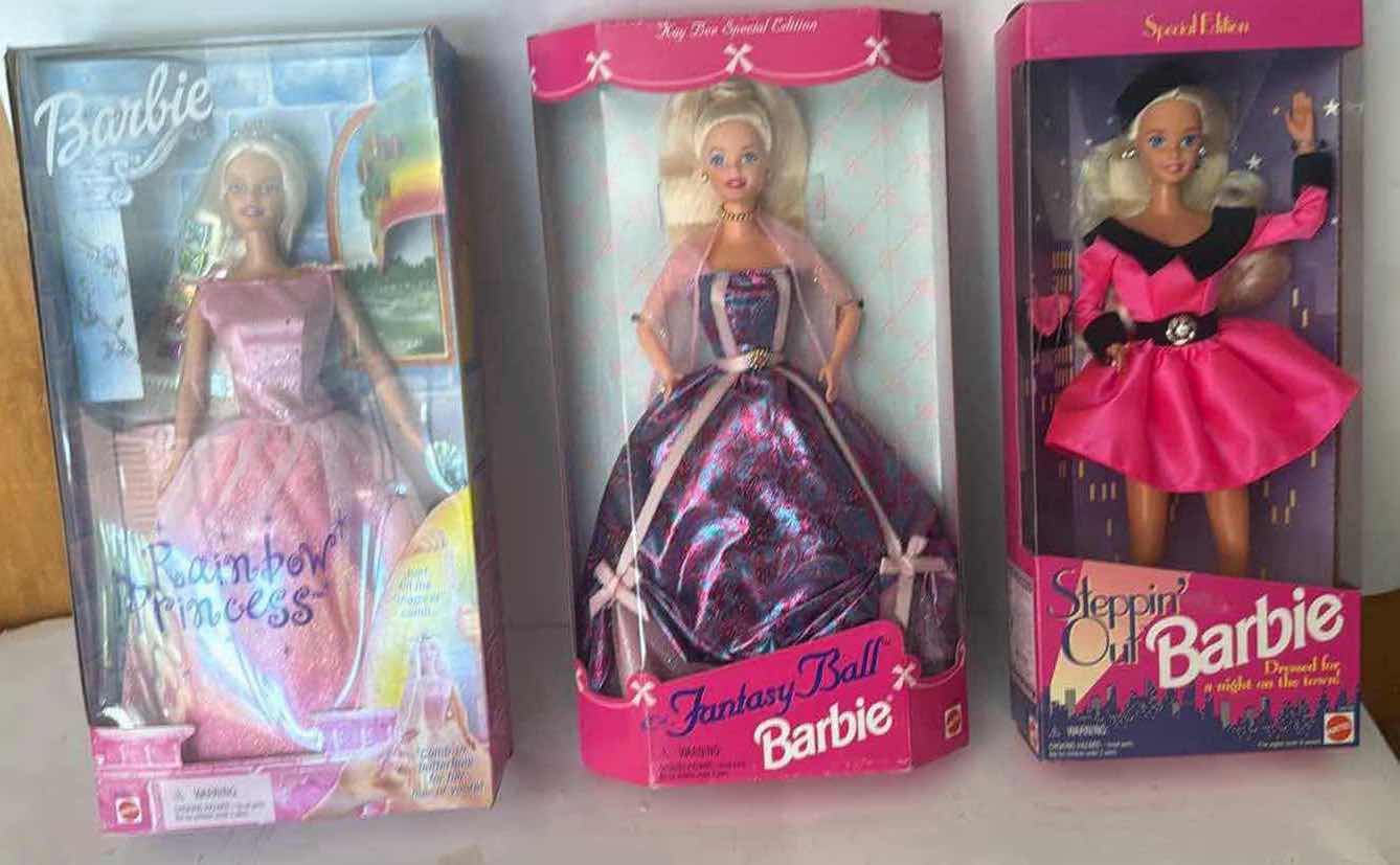Photo 1 of 3-NIB BARBIE DOLLS