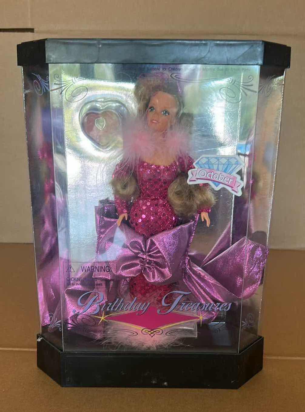 Photo 1 of BIRTHDAY TREASURE OCTOBER LIMITED EDITION 1992 COLLECTABLE DOLL H 11.5 $40