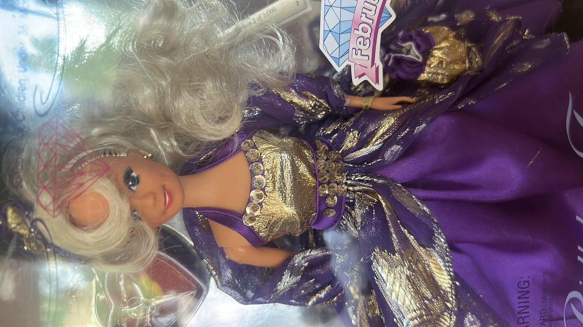 Photo 1 of BIRTHDAY TREASURE FEBRUARY LIMITED EDITION 1992 COLLECTABLE DOLL H 11.5"