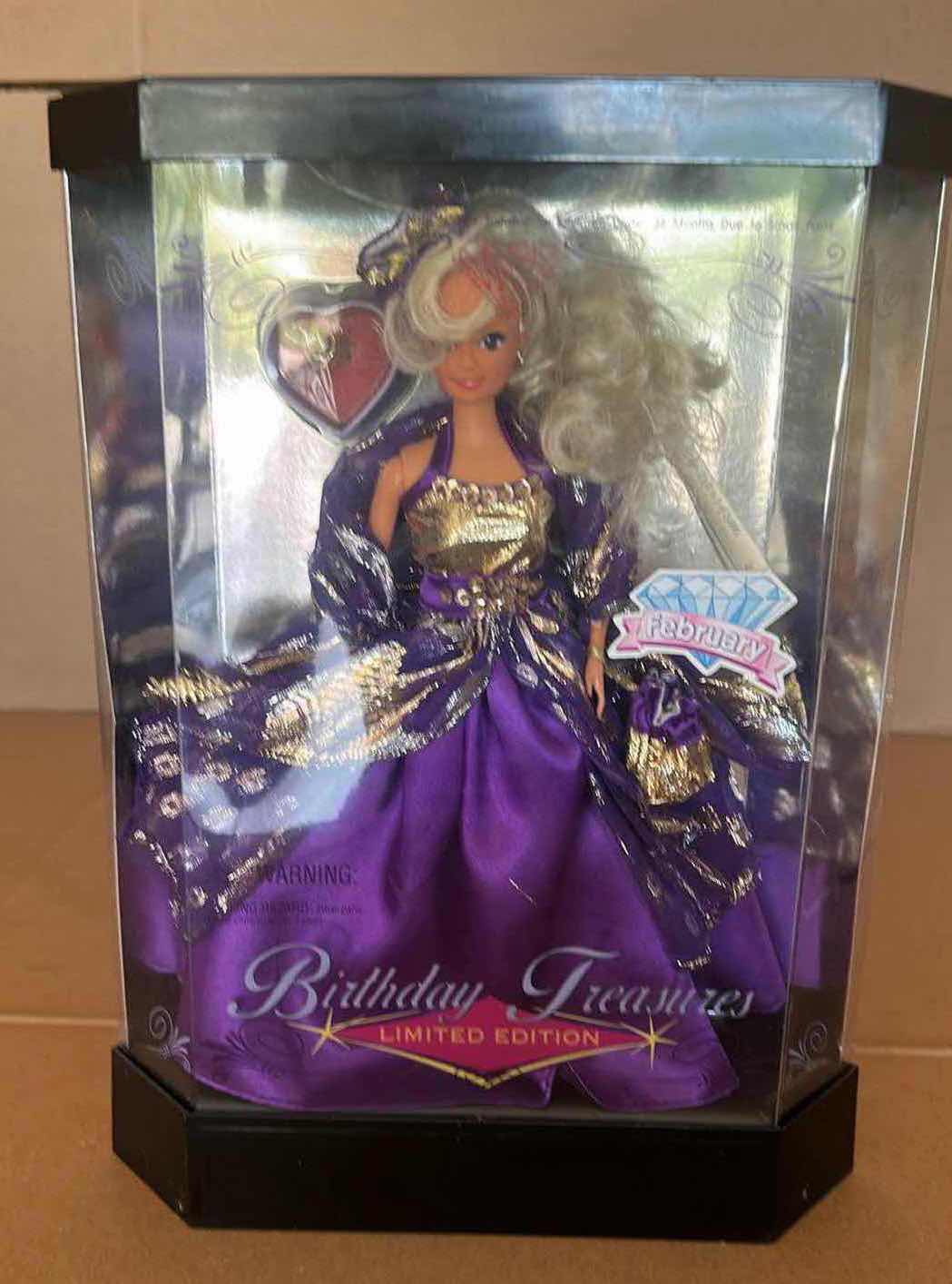 Photo 1 of BIRTHDAY TREASURE FEBRUARY LIMITED EDITION 1992 COLLECTABLE DOLL H 11.5"