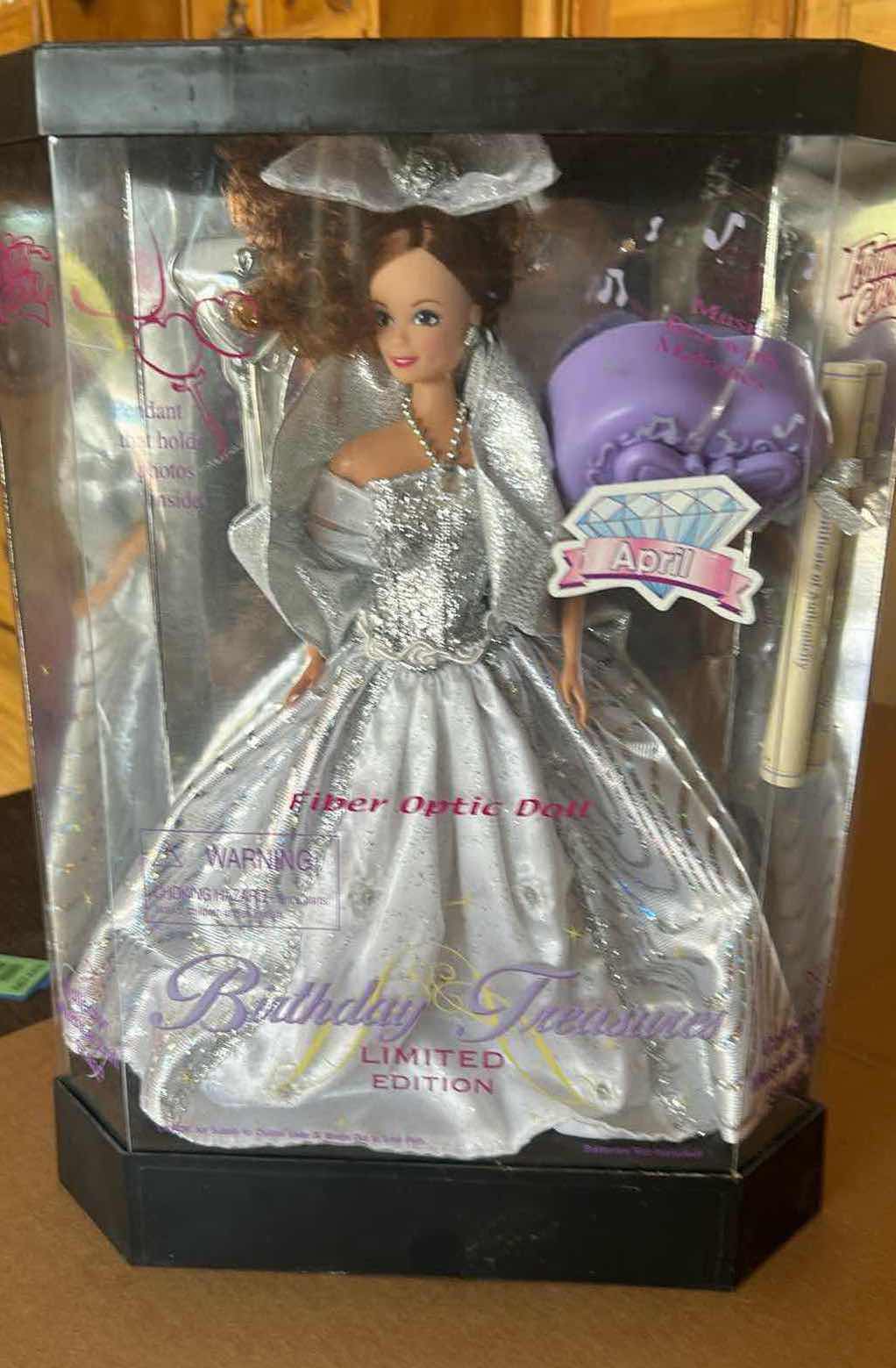 Photo 1 of BIRTHDAY TREASURE APRIL LIMITED EDITION 1992 COLLECTABLE DOLL H 11.5 $40