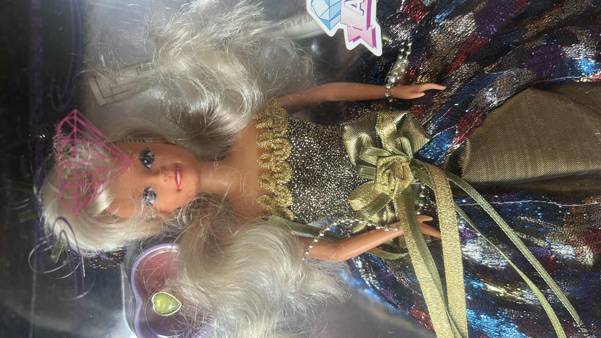 View 2 of NIB BIRTHDAY TREASURE AUGUST LIMITED EDITION 1992 COLLECTABLE DOLL H 11.5"
