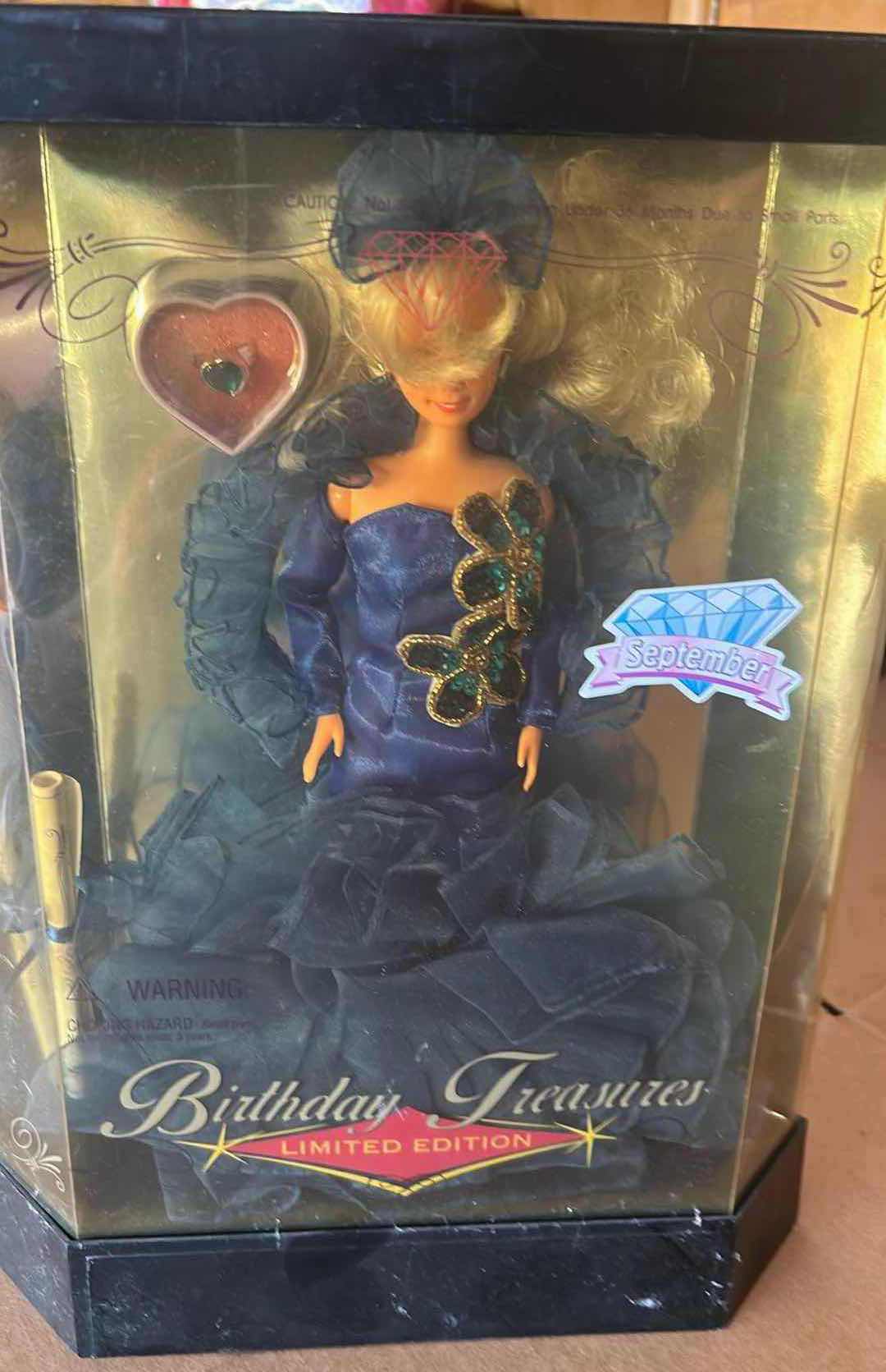 Photo 1 of BIRTHDAY TREASURE SEPTEMBER LIMITED EDITION 1992 COLLECTABLE DOLL H 11.5 $40