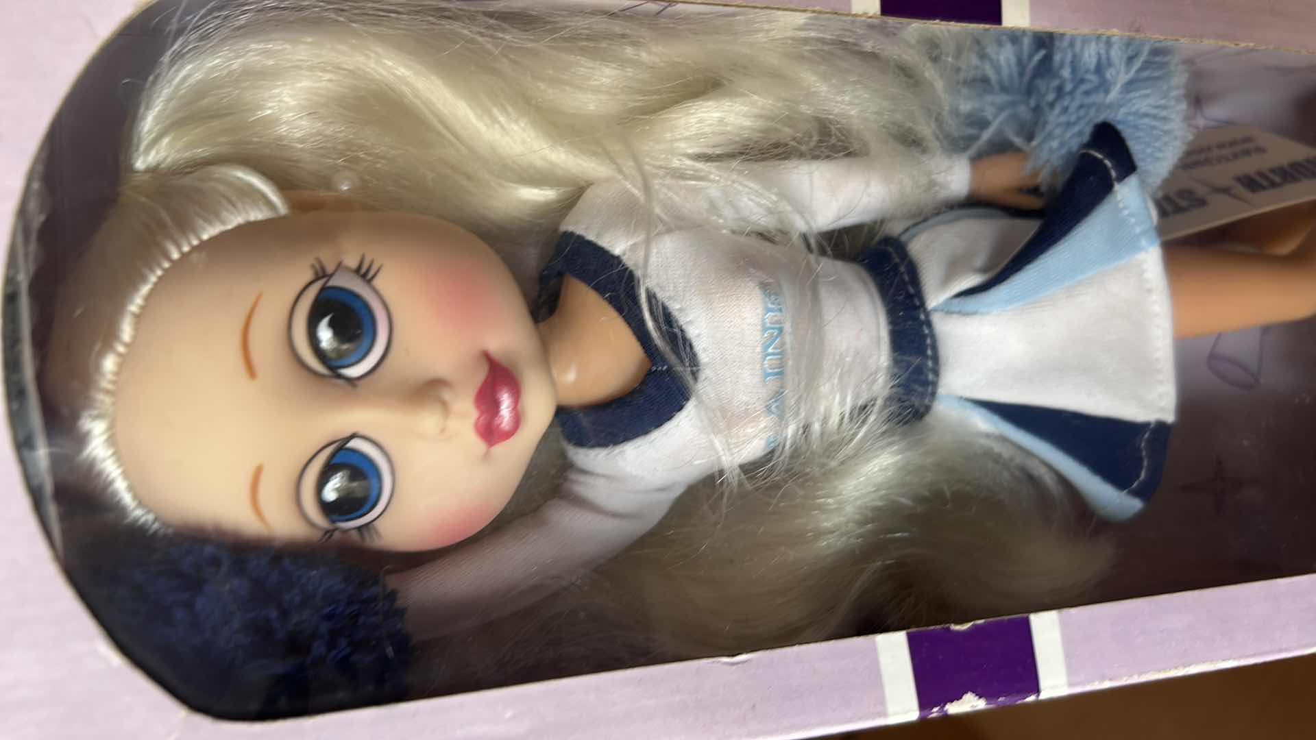 Photo 1 of 3-NIB NORTH STAR COLLEGE CHEERLEADER DOLLS