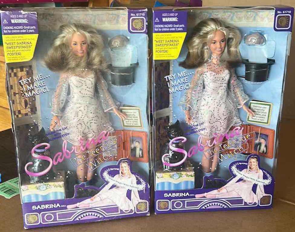 Photo 1 of 2- "SABRINA THE TEENAGE WITCH" BY KENNER