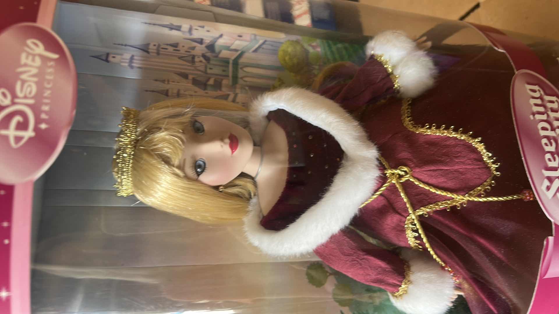 Photo 1 of 2003 DISNEY PRINCESS AURORA PORCELAIN KEEPSAKE DOLL COLLECTION BY BRASS KEY $75