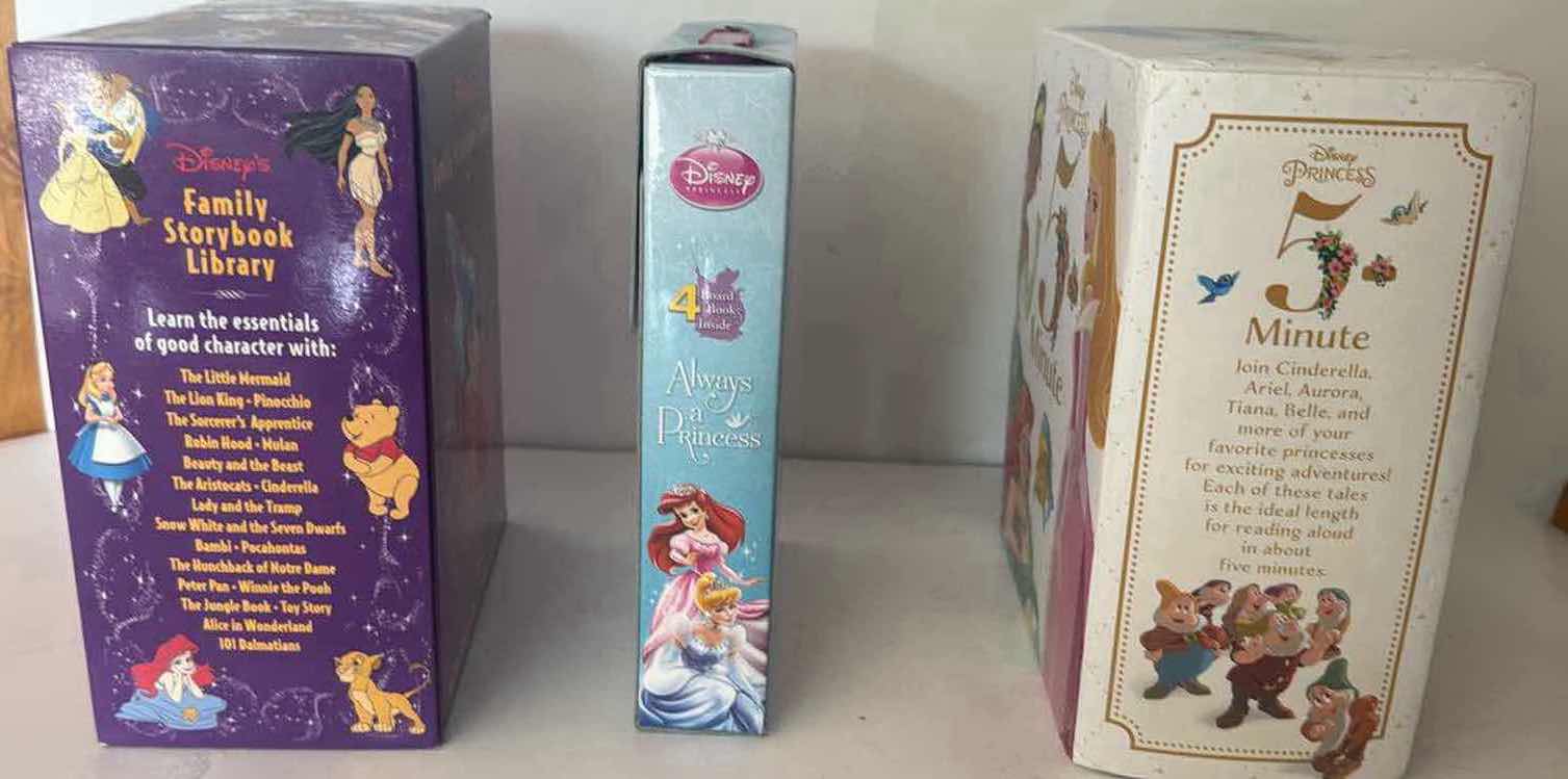 Photo 1 of 3-DISNEY BOOK SETS $50