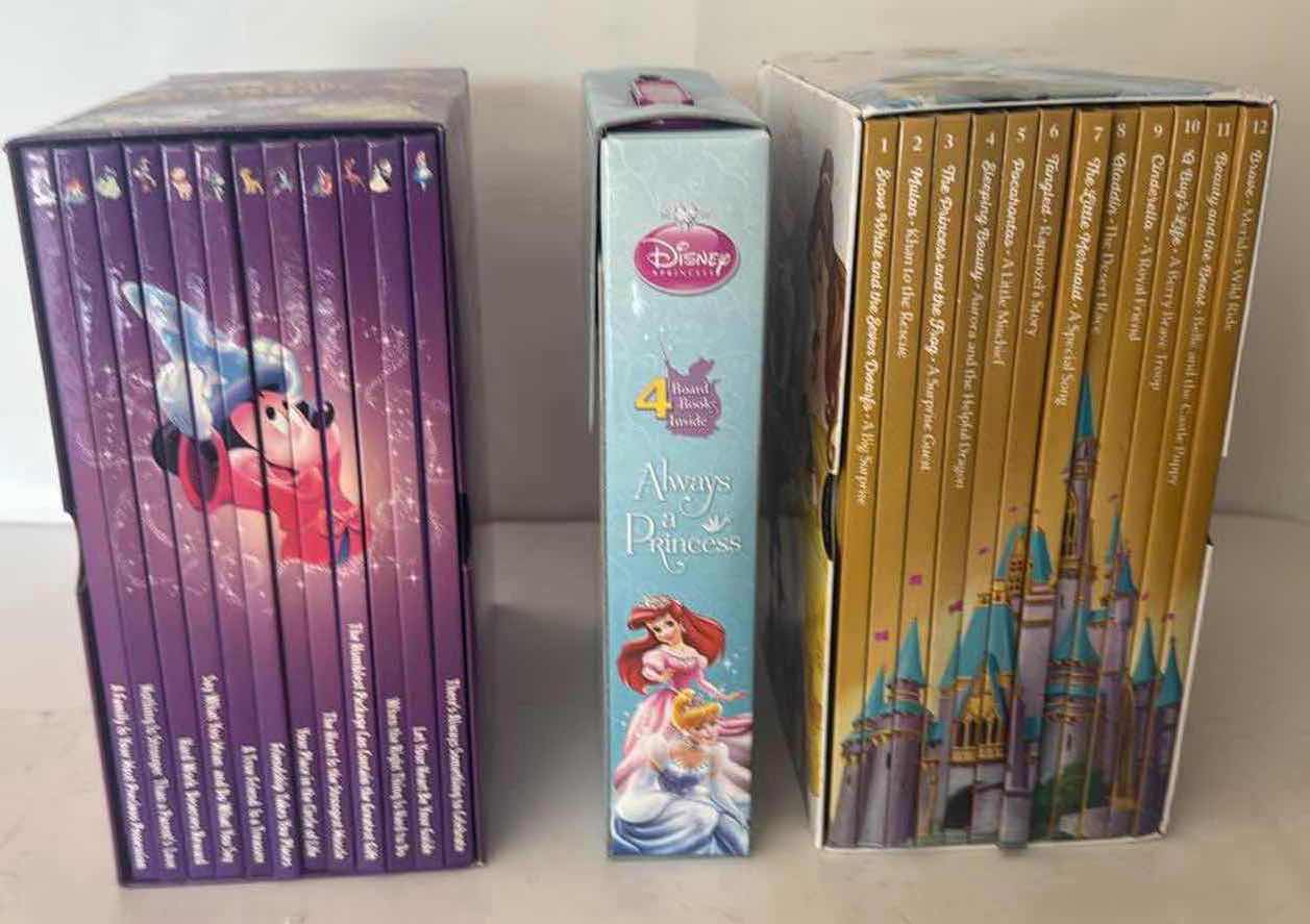 Photo 1 of 3-DISNEY BOOK SETS $50