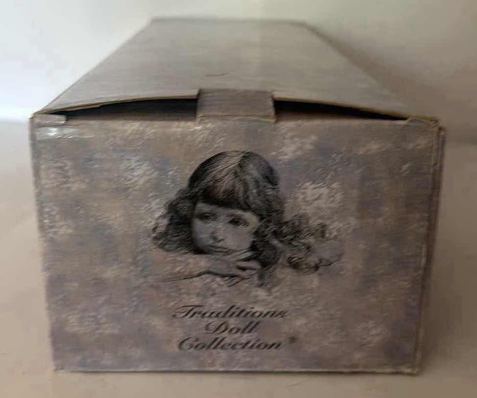 Photo 1 of NIB TRADITIONS DOLL COLLECTION PORCELAIN CHEERLEADER DOLL
