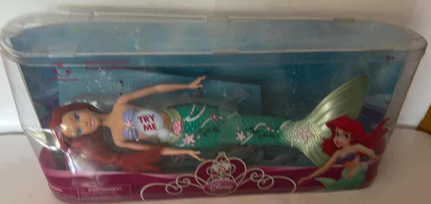 Photo 1 of NIB SWIMMING ARIEL DOLL