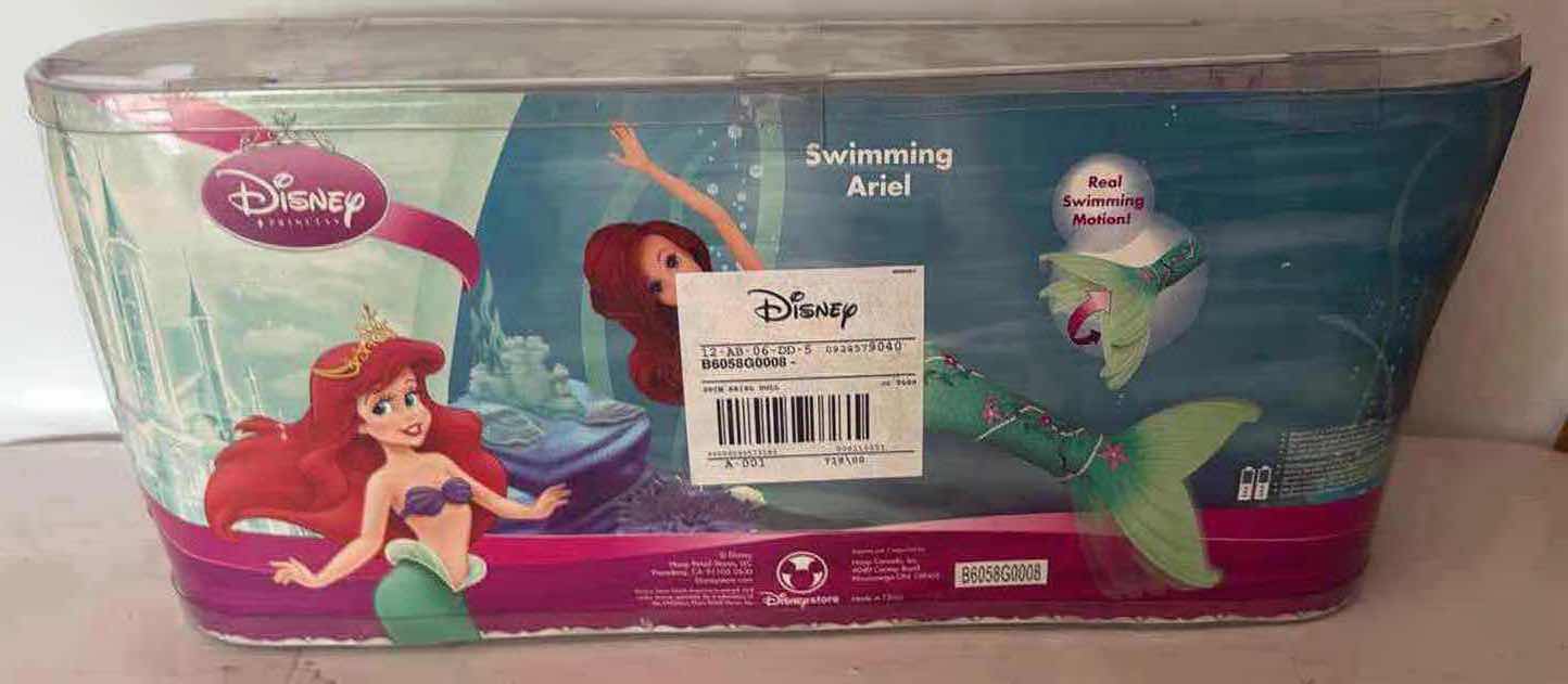 Photo 1 of NIB SWIMMING ARIEL DOLL