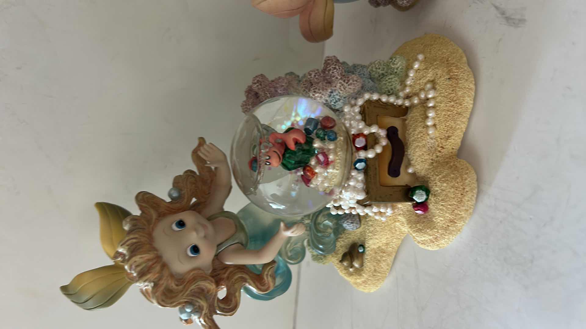 Photo 1 of 2 VINTAGE HAMILTON COLLECTION RAINBOW REEF HAND-PAINTED MERMAID FIGURINES
