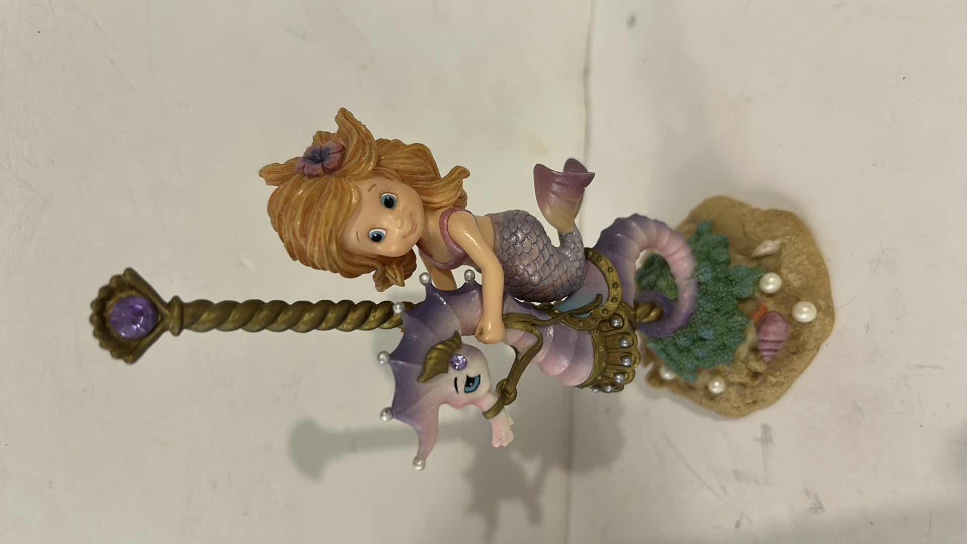Photo 1 of 4 - MERMAID FIGURINES, BELL AND TRINKET BOXES