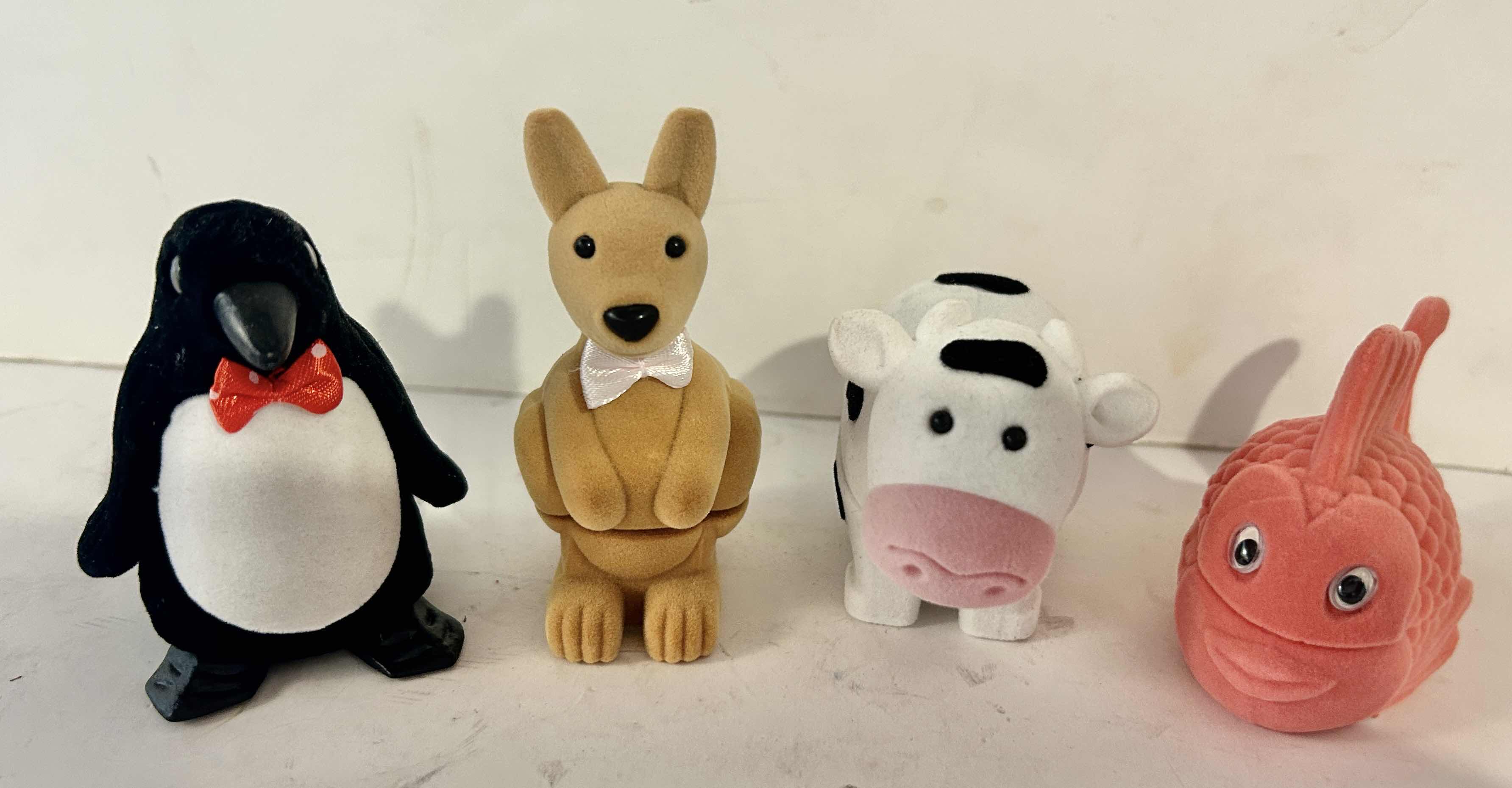 Photo 1 of 4- NOVELTY ANIMAL SHAPED TRINKET BOXES WITH MATCHING NECKLACES.