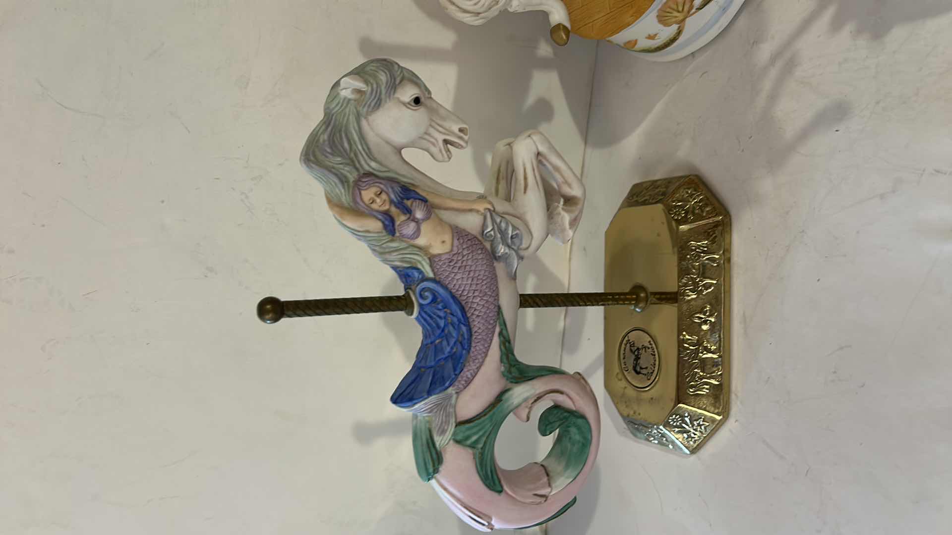 Photo 1 of 4 CAROUSEL HORSE FIGURINES AND MUSIC BOXES