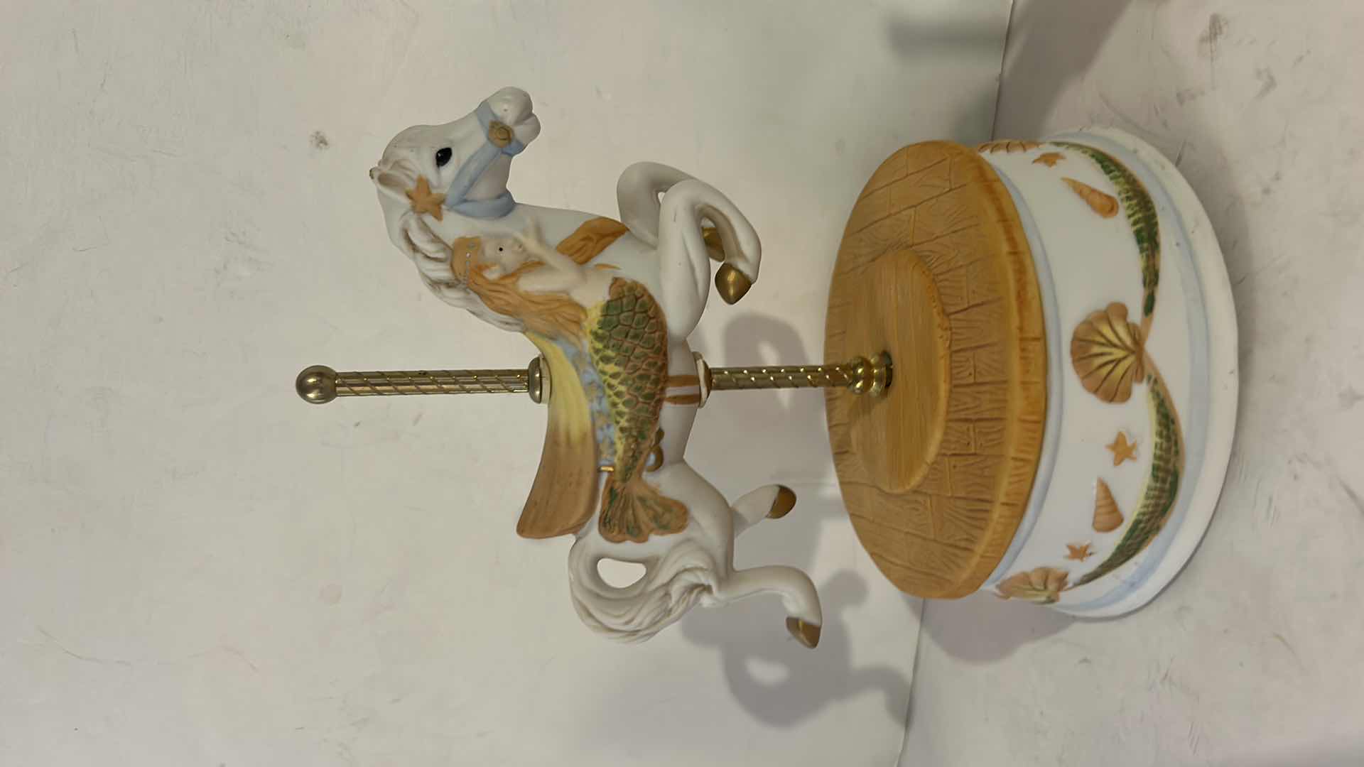 Photo 1 of 4 CAROUSEL HORSE FIGURINES AND MUSIC BOXES