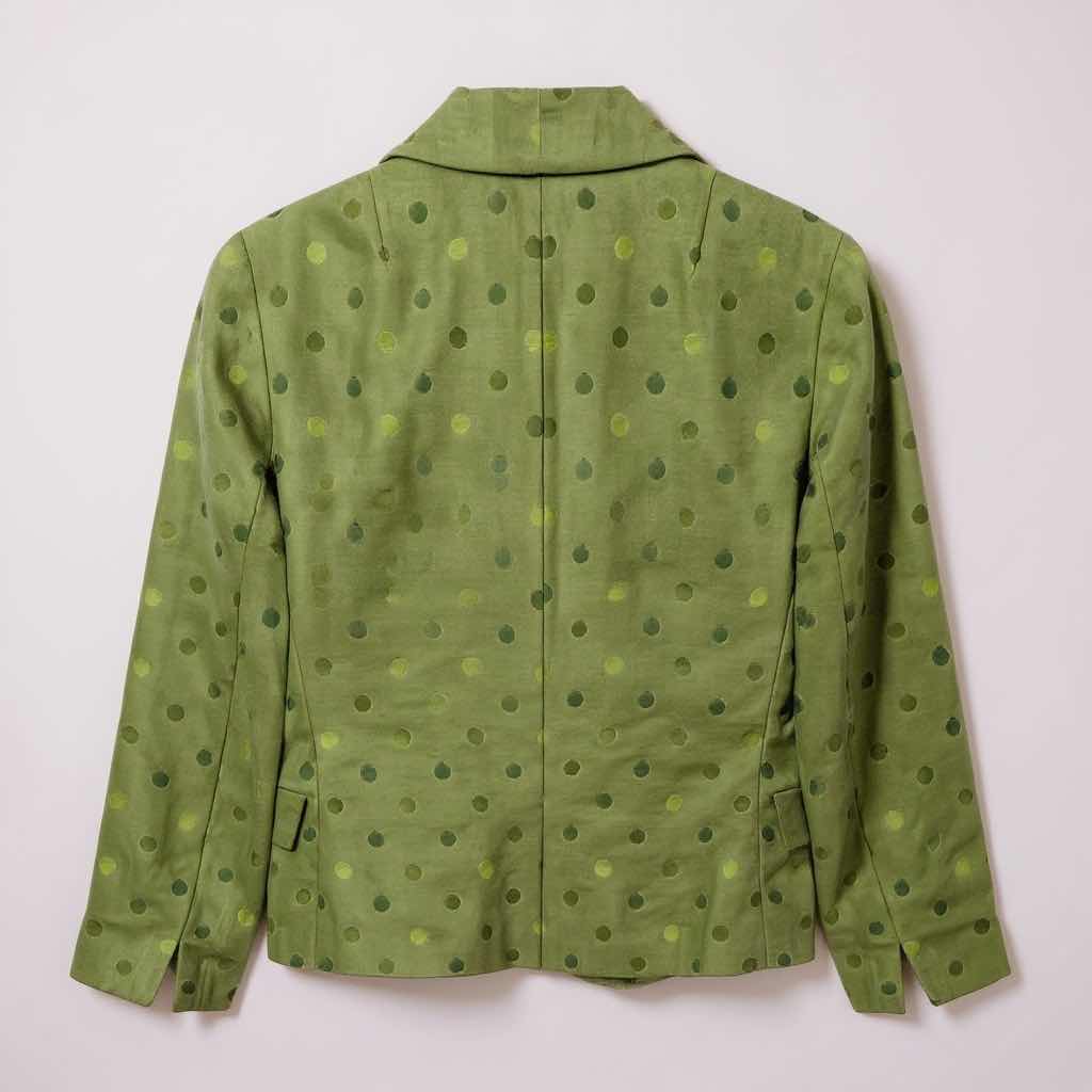 Photo 1 of NEW W TAGS A-K-R-I-S PUNTO GREEN BLAZER JACKET-SIZE 8, BLACK A-K-R-I-S PUNTO BLAZER JACKET SIZE 8 (USED)