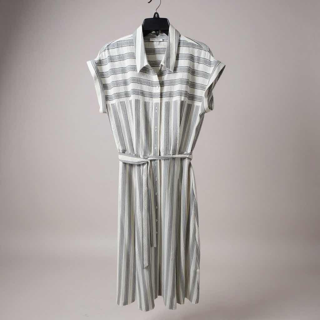 Photo 1 of NEW CALVIN KLEIN STRIPED DRESS-SIZE 8