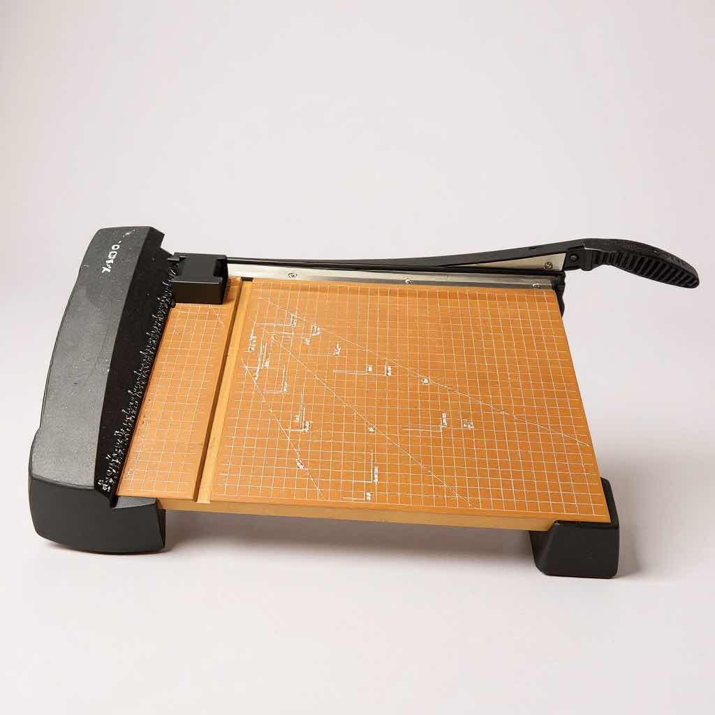 Photo 1 of X-ACTO HEAVY DUTY WOOD BASE GUILLOTINE TRIMMER