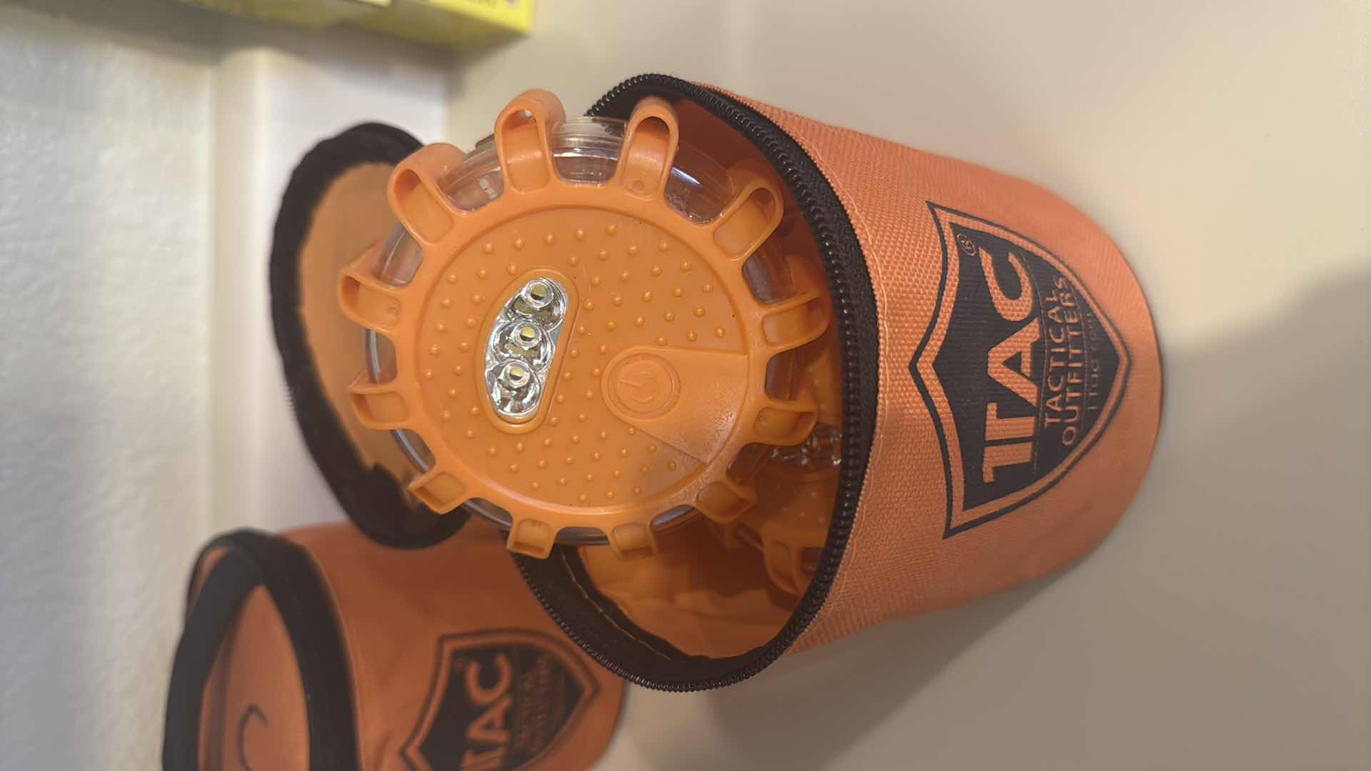 Photo 1 of 2-3 PACK 1TAC LED ROADSIDE SAFETY DISC OUTFITTERS