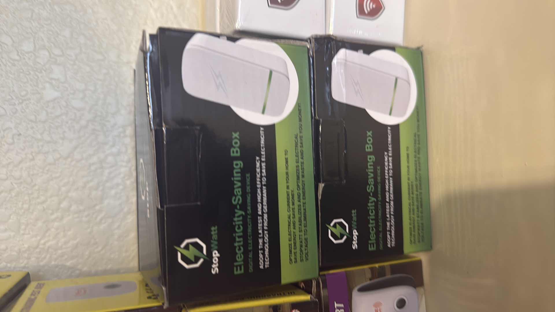 Photo 1 of 4-ULTRASONIC PEST AVERT, 2 ELECTRONIC SAVING BOX, 4-TGE SAFE ALARM