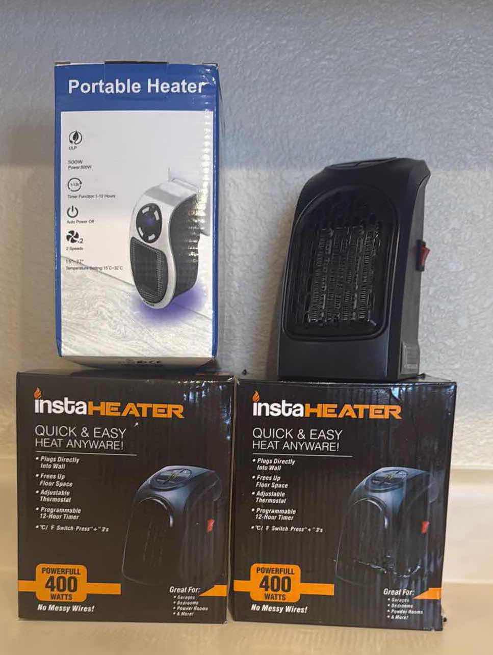 Photo 1 of 4-PORTABLE INSTANT SMALL HEATERS