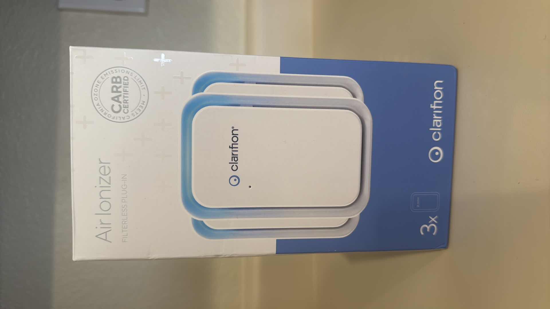 Photo 1 of CLARIFION AIR IONIZER 3 PACK