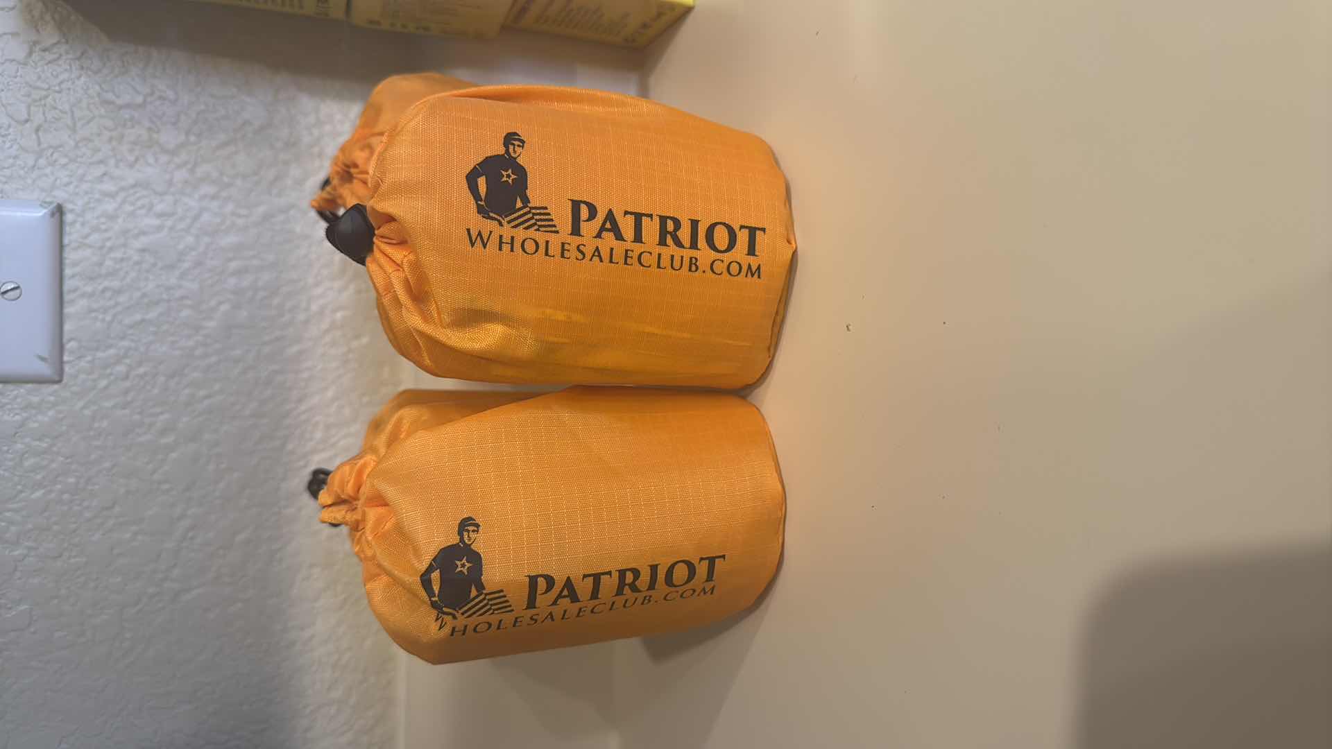 Photo 1 of 4-PATRIOT WHOLESALE CLUB EMERGENCY SLEEPING BAGS