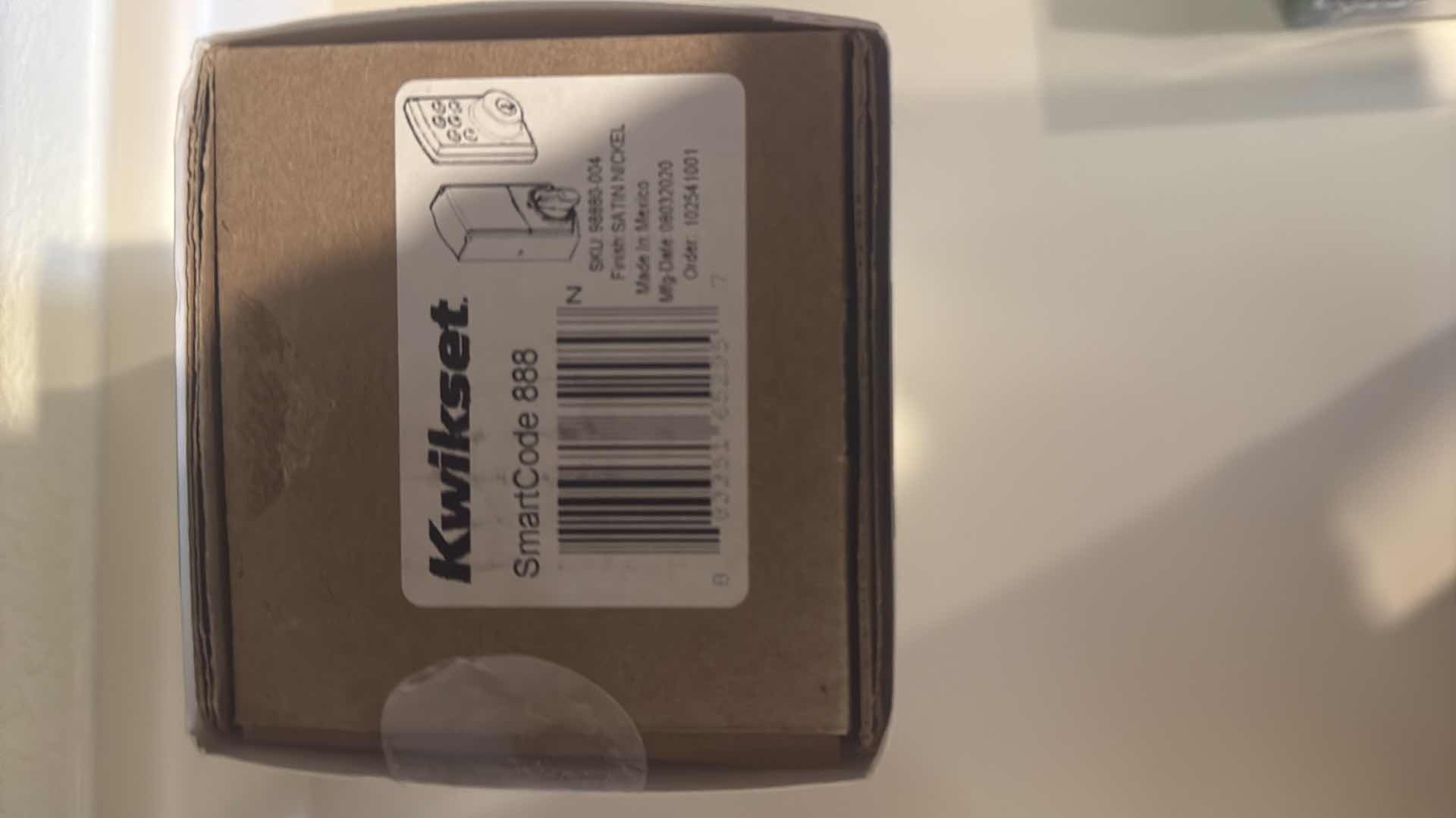 Photo 1 of NIB SMARTCODE 888 TOUCHPAD ELECTRONIC DEADBOLT