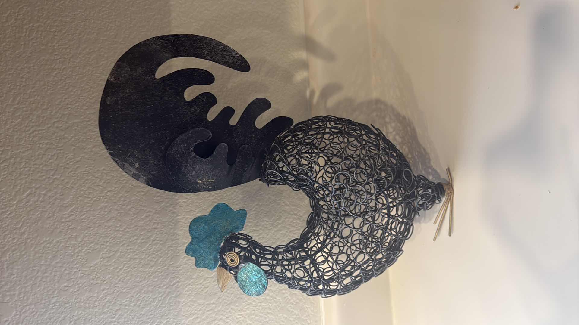 Photo 1 of 2-ROOSTER FIGURINES