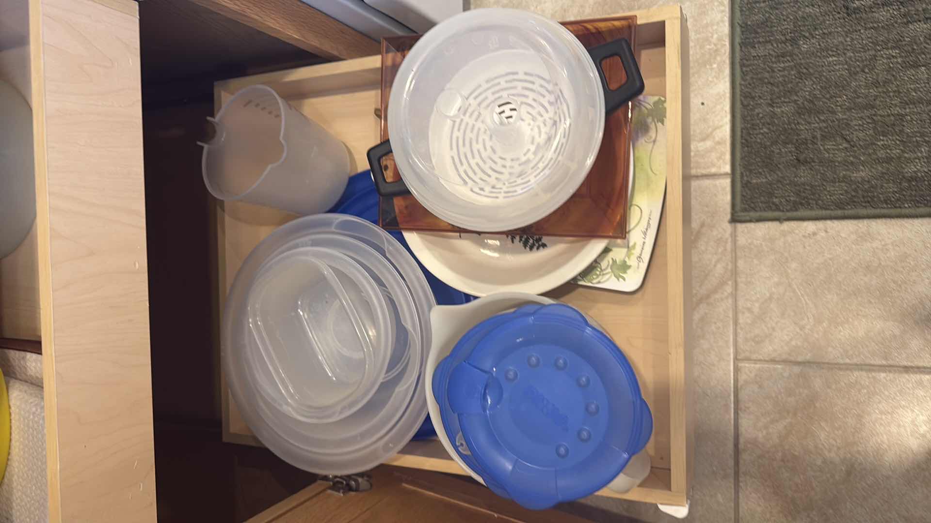 Photo 1 of CONTENTS OF KITCHEN CABINETS -DISHES, BOWLS