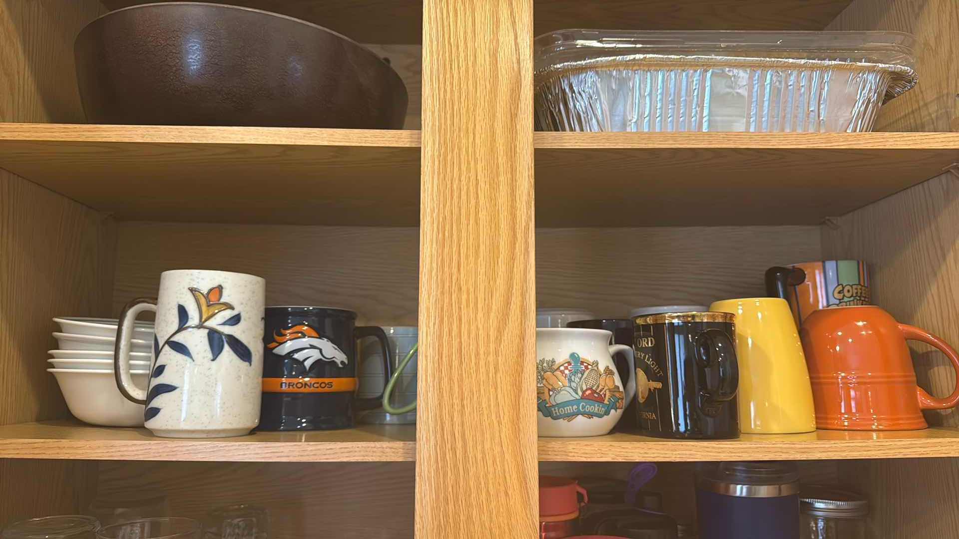 Photo 1 of CONTENTS OF KITCHEN CABINETS -DISHES, BOWLS