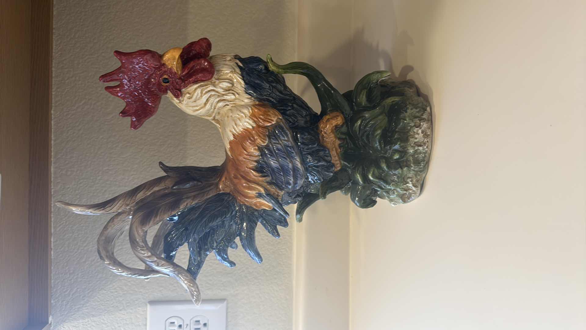 Photo 1 of BLUE SKY COLLECTIBLE CERAMIC ROOSTER H16”
