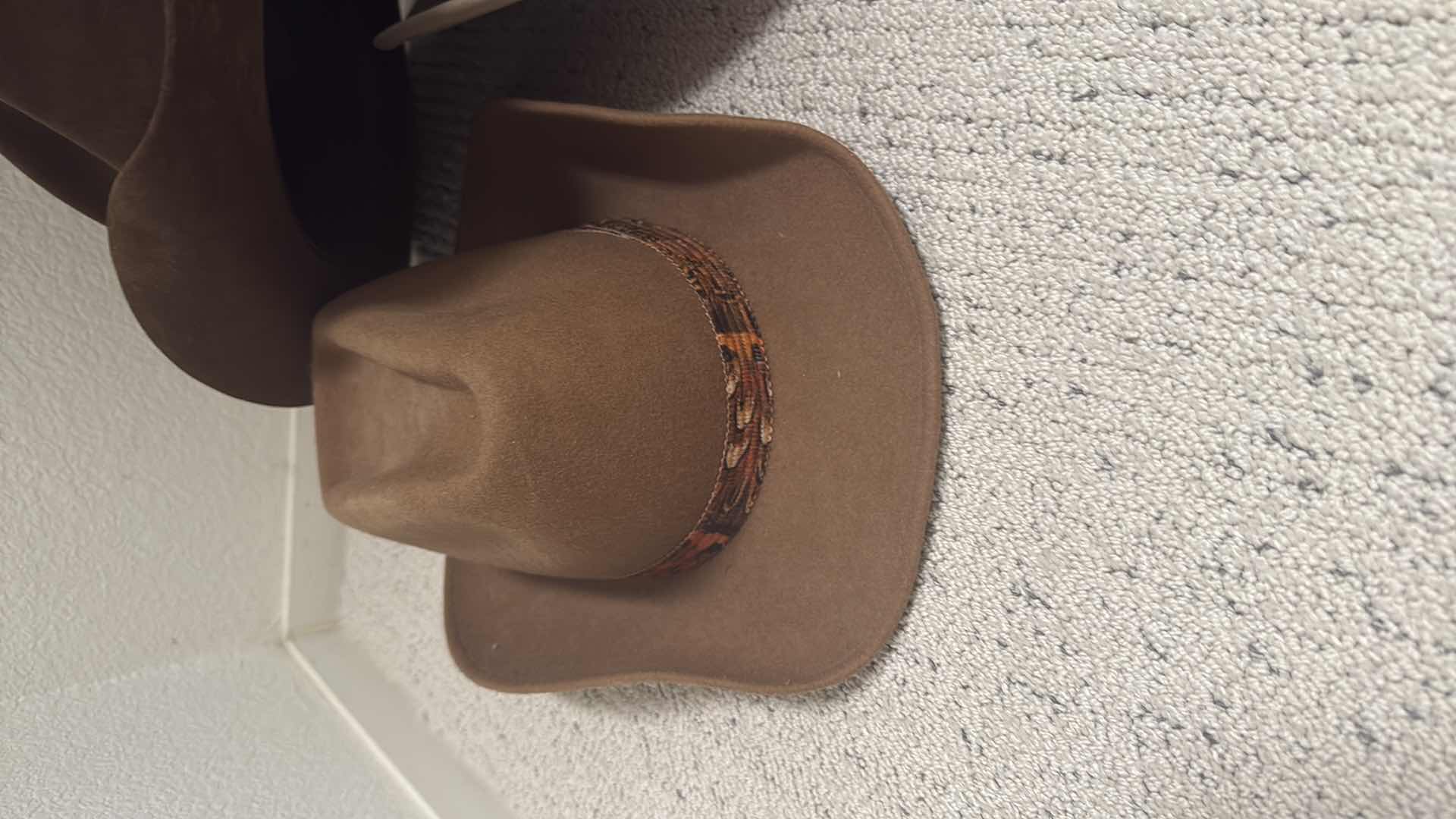 Photo 1 of 3-FELT COWBOY HATS