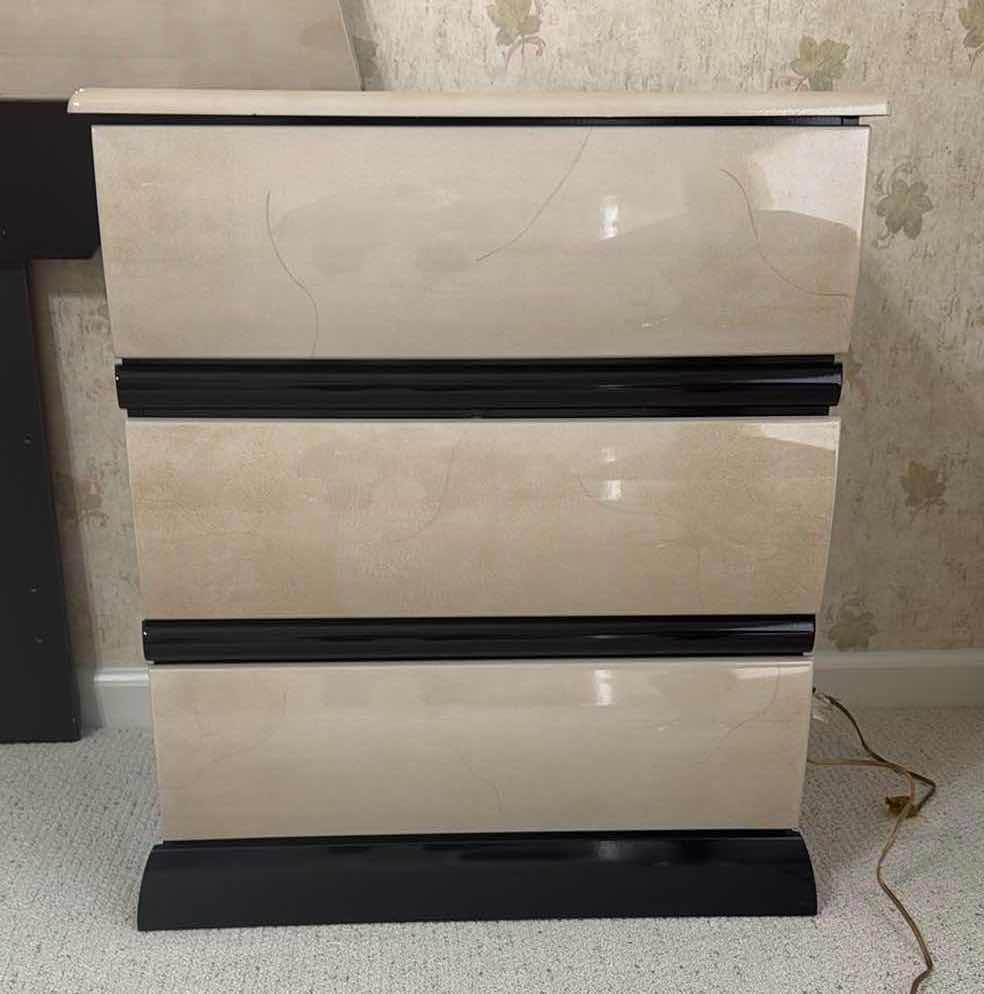 Photo 1 of MILLENNIUM MODERN 3 DRAWER NIGHT STAND 25” x 17” H28”