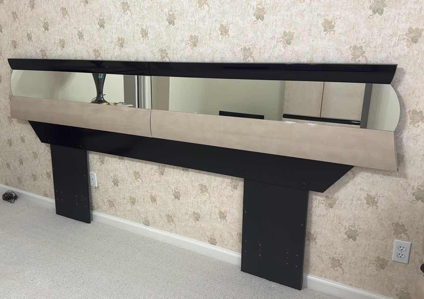 Photo 1 of MILLENNIUM MODERN KING HEADBOARD W MIRROR ACCENT W100” H48”