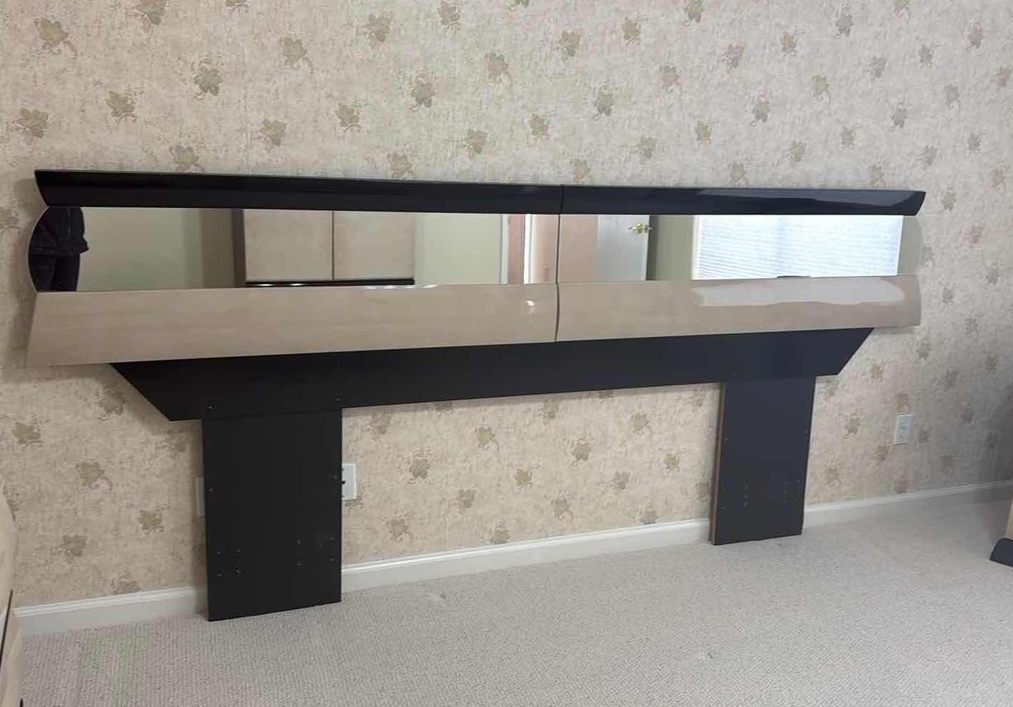 Photo 1 of MILLENNIUM MODERN KING HEADBOARD W MIRROR ACCENT W100” H48”