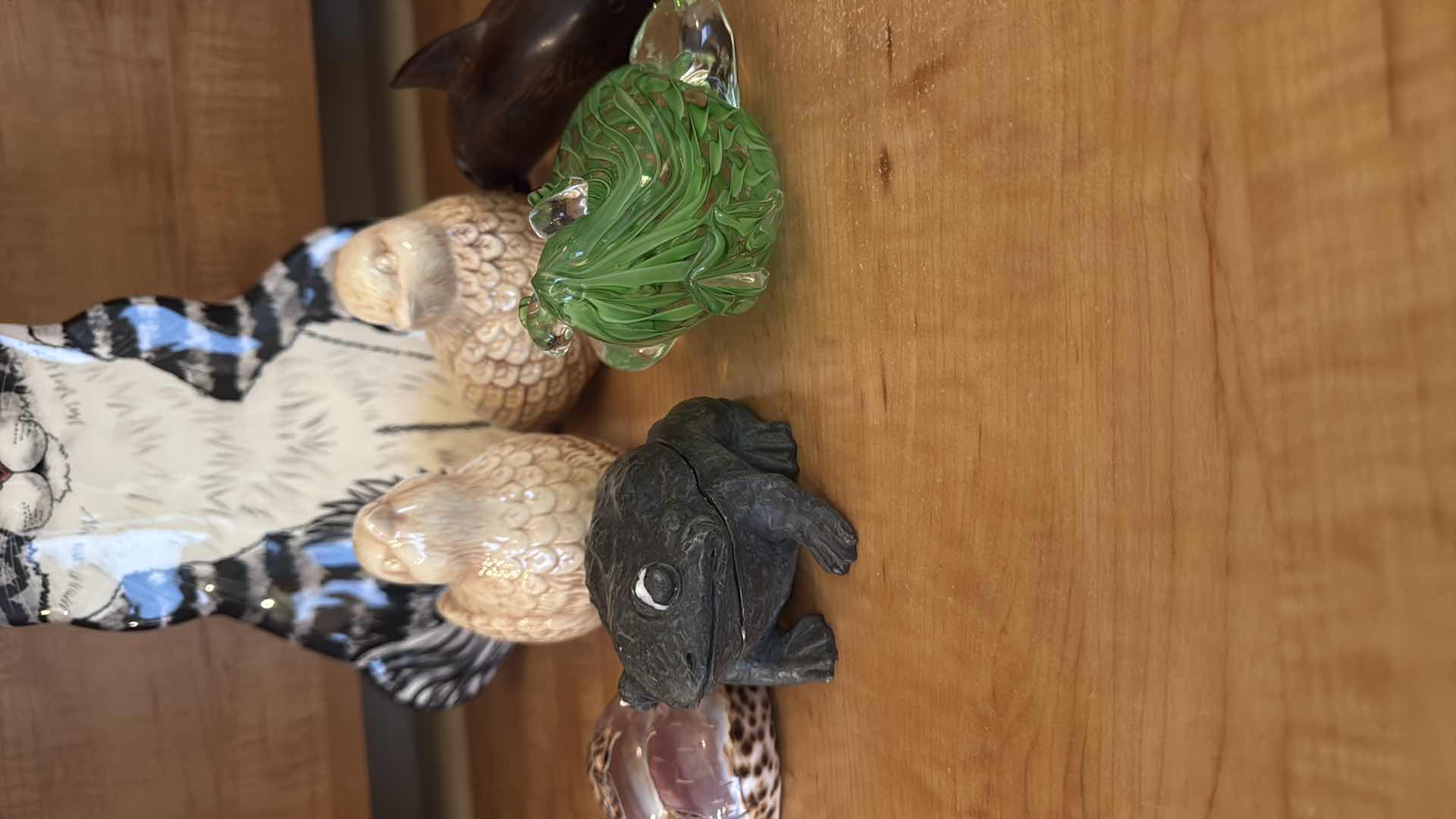 Photo 1 of ANIMAL CERAMIC & GLASS COLLECTIBLE FIGURINES