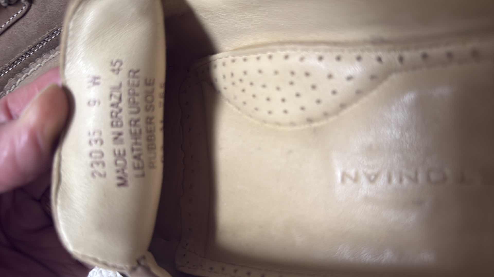 Photo 1 of 2-PAIRS MEN’S SHOES (Size9)