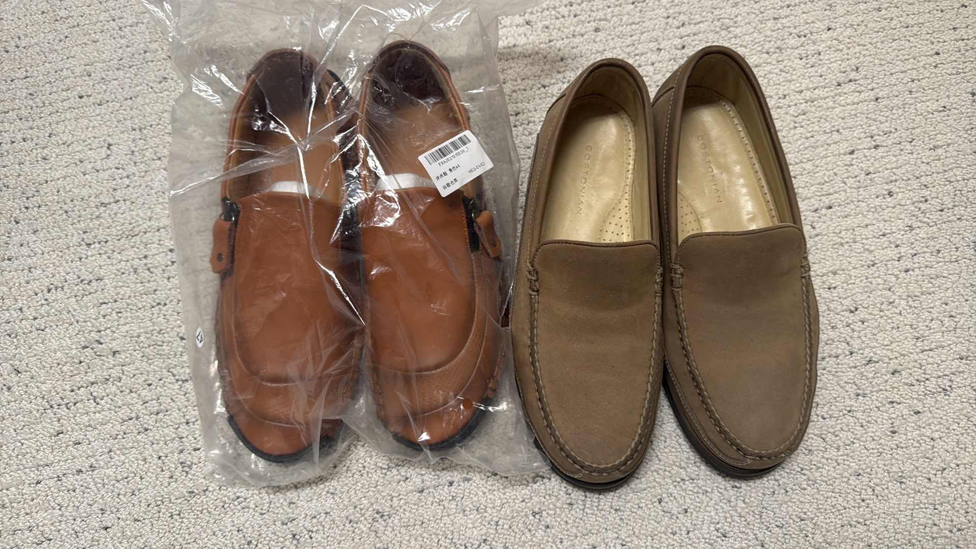 Photo 1 of 2-PAIRS MEN’S SHOES (Size9)