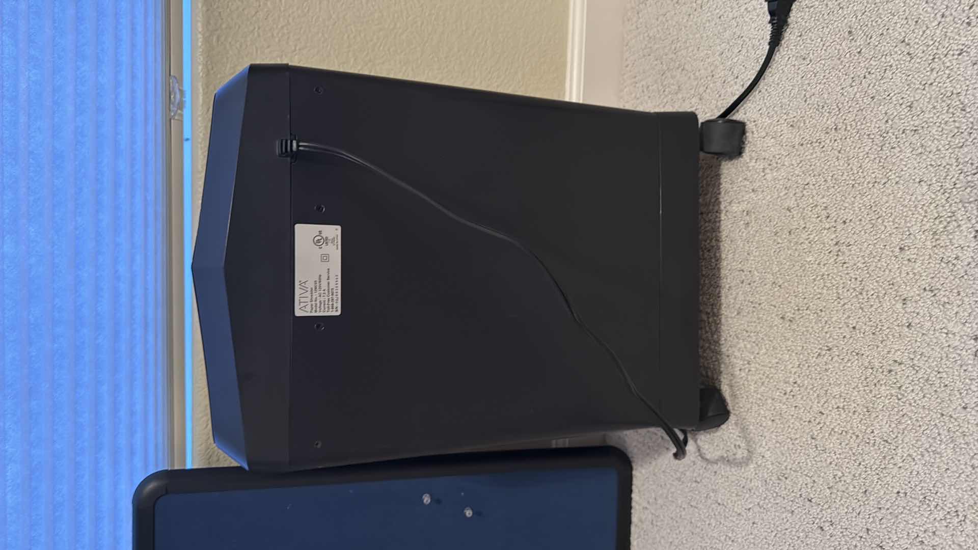 Photo 1 of ATIVA PAPER SHREDDER