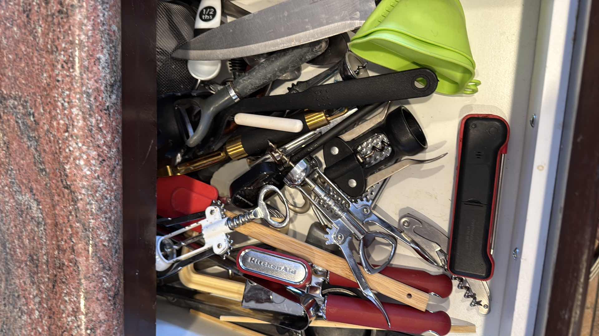 Photo 1 of CONTENTS OF KITCHEN DRAWER-KITCHEN UTENSILS